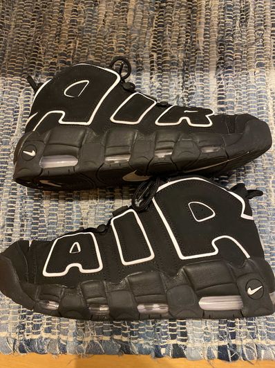 Nike Air More Uptempo "Black/White"(2020)