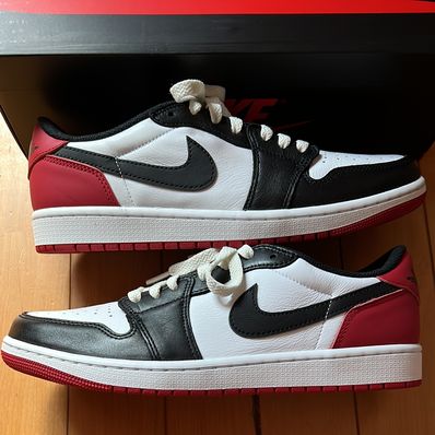 Nike Air Jordan 1 Retro Low OG "Black Toe"