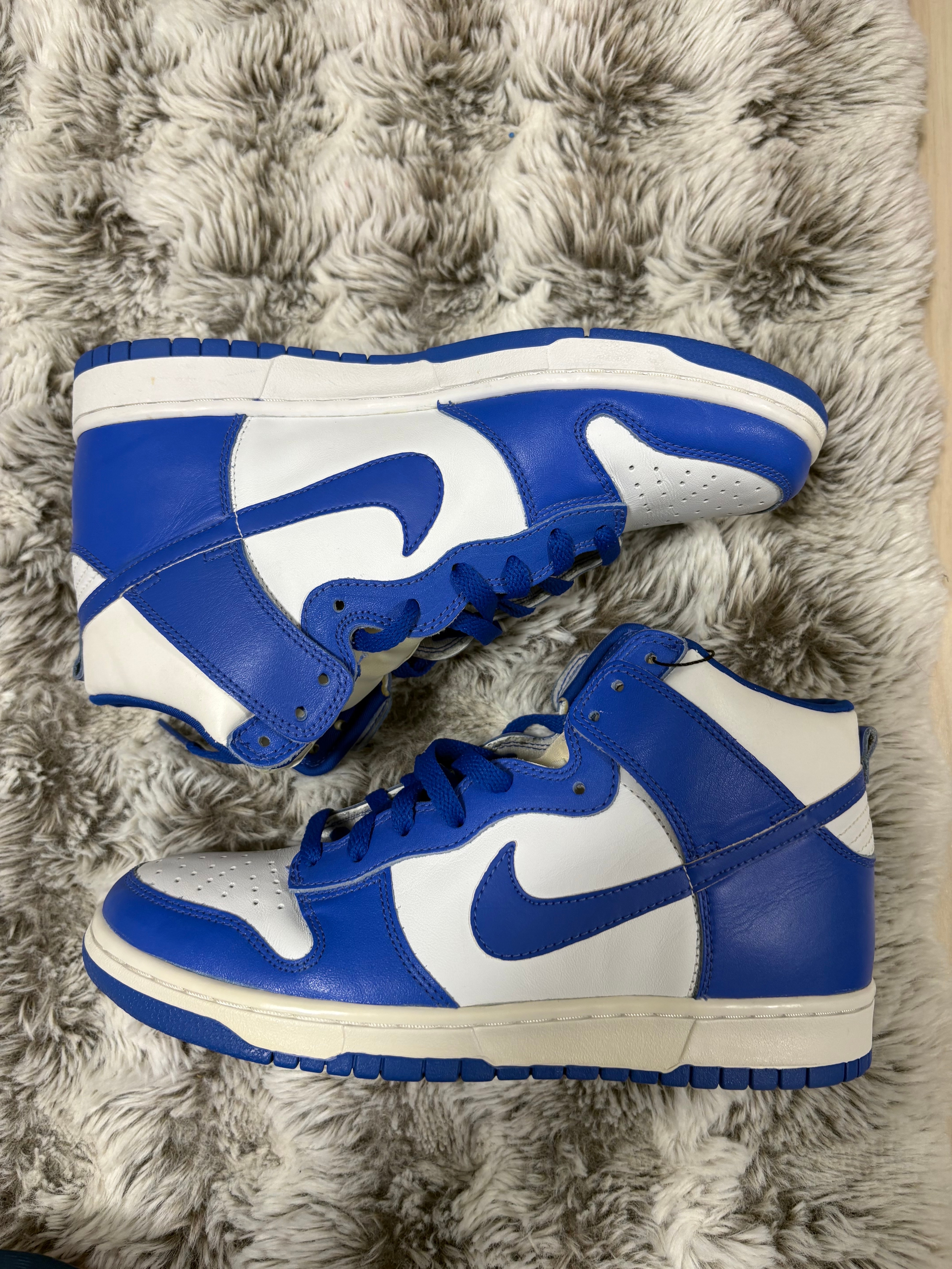 Nike Dunk High LE "White/Royal Blue"