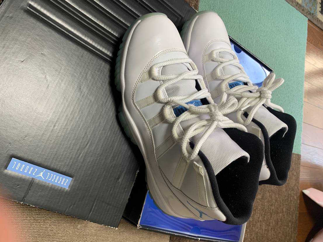 NIKE AIR JORDAN 11 RETRO "LEGEND BLUE" (2014)