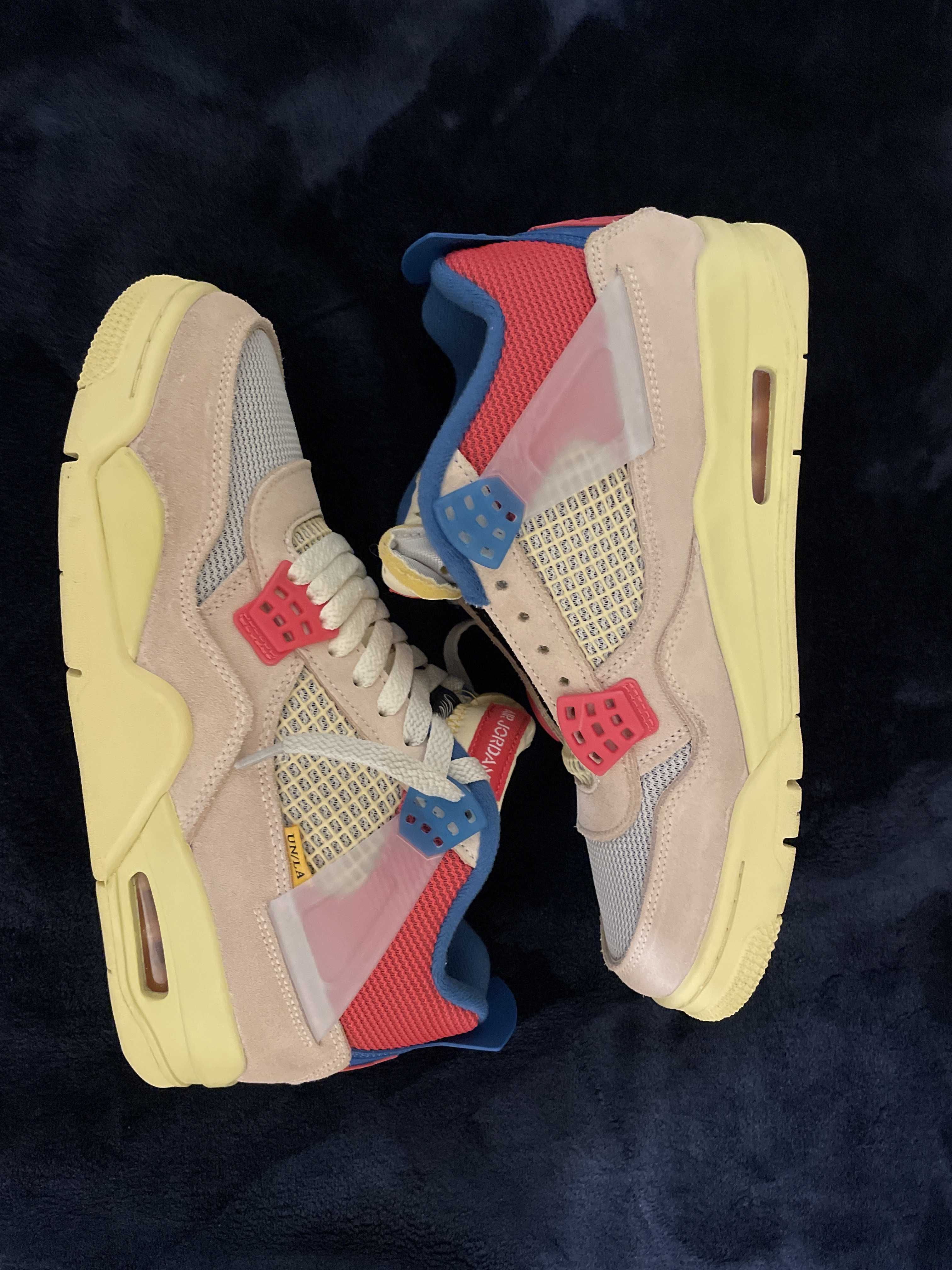 UNION × Nike Air Jordan 4 SP "Guava Ice/Light Fusion Red"