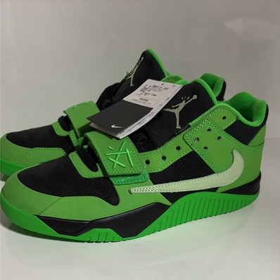 Travis Scott × Nike Jordan Jumpman Jack CJ1 T-Rexx "Green Spark"