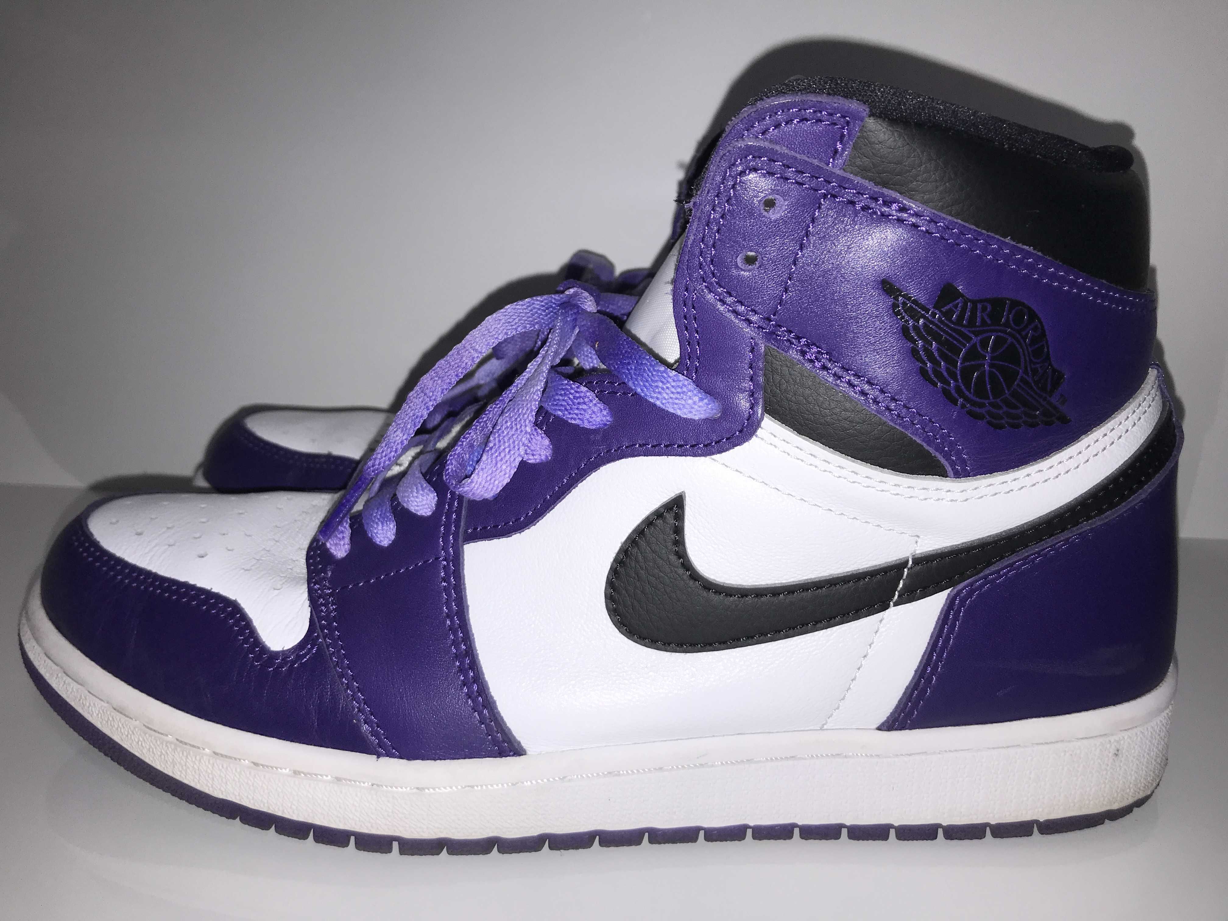 Nike Air Jordan 1 Retro High OG "Court Purple White/Black" (2020)   