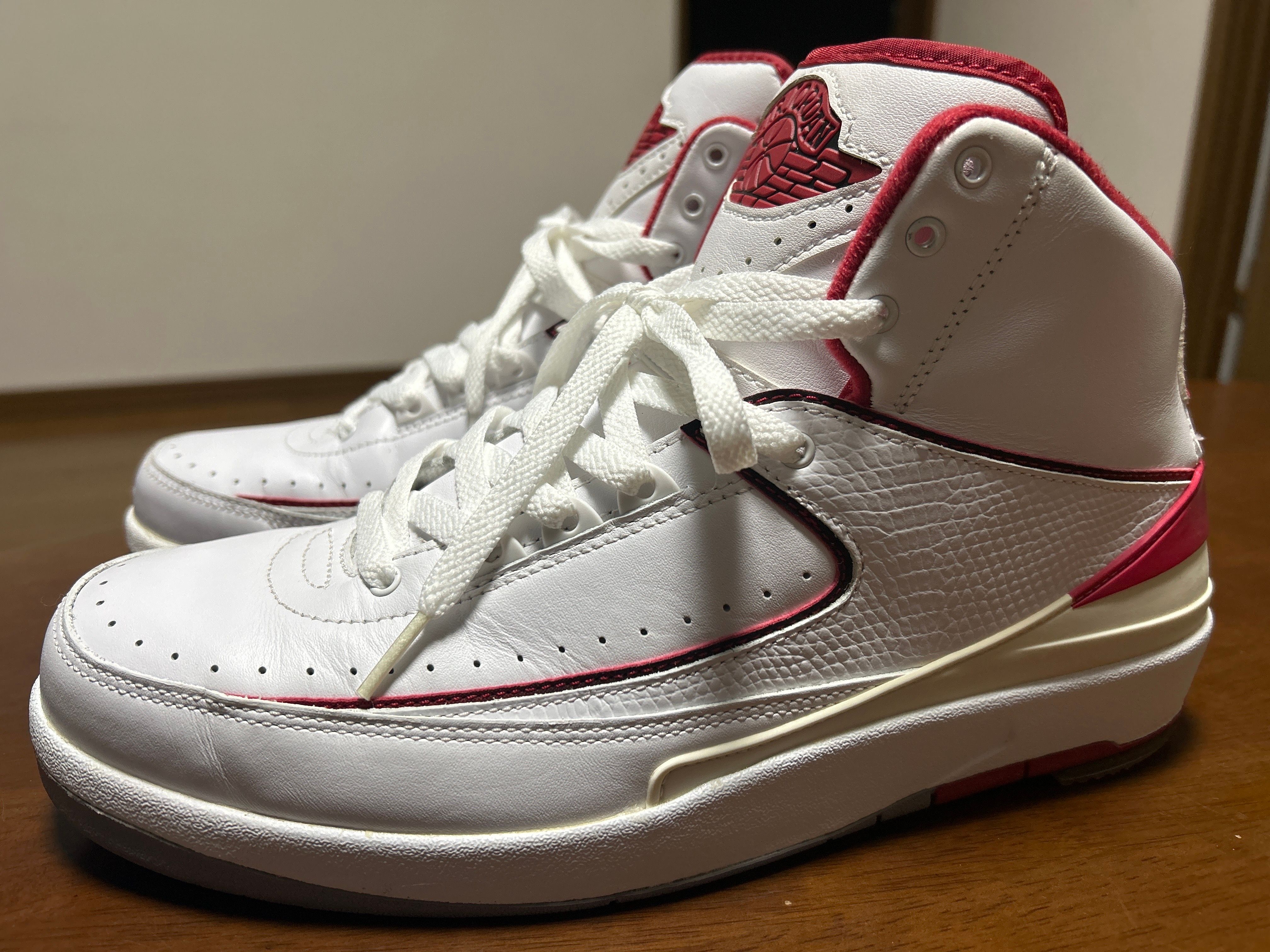 Nike Air Jordan 2 Retro "White/Red"(2014)