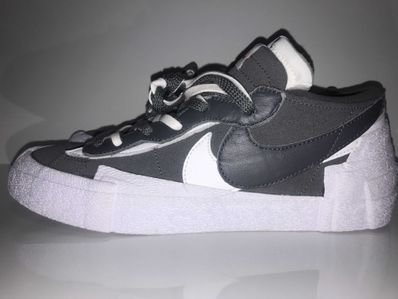 Sacai × Nike Blazer Low "Iron Grey"