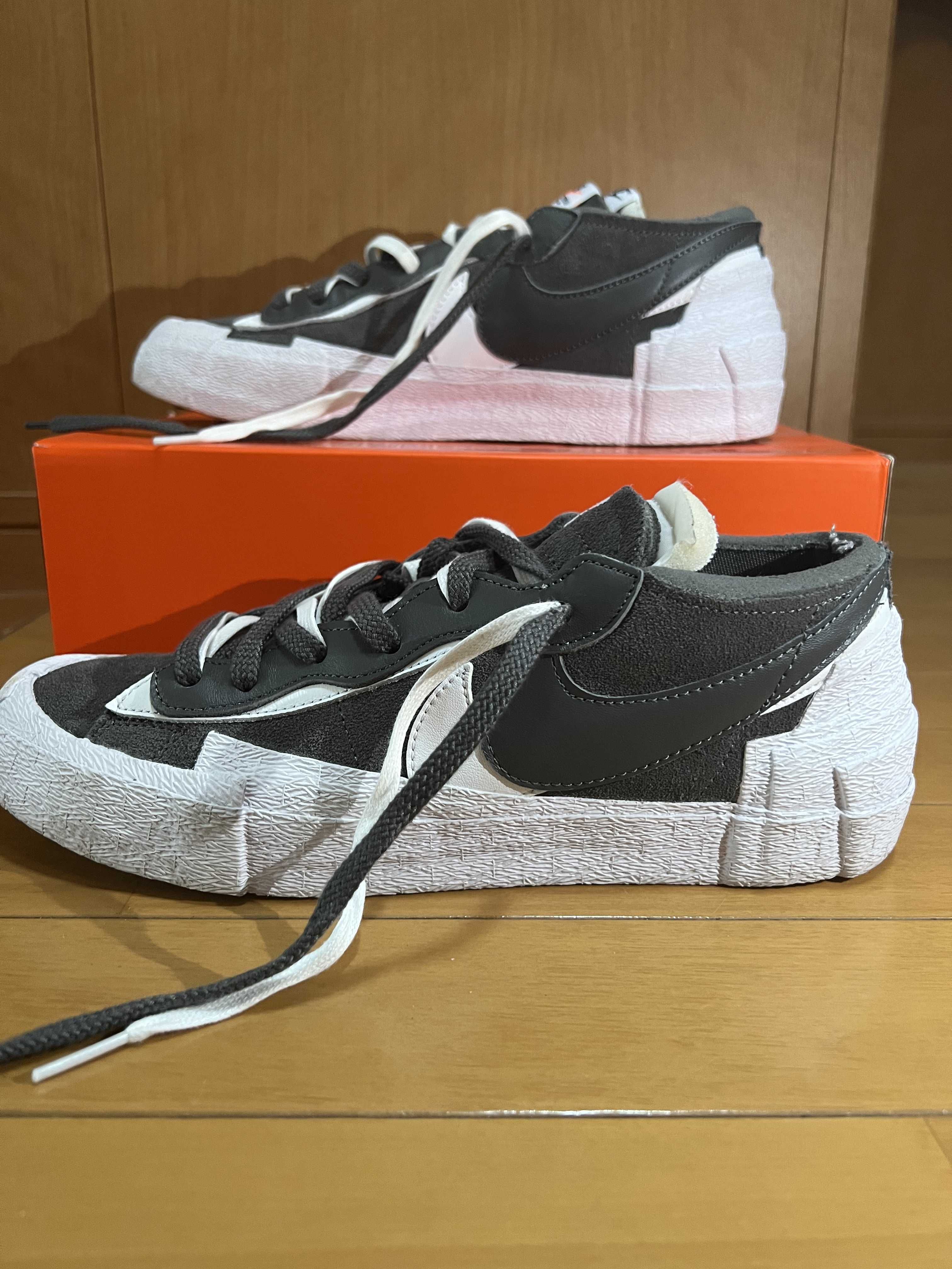 Sacai × Nike Blazer Low "Iron Grey"