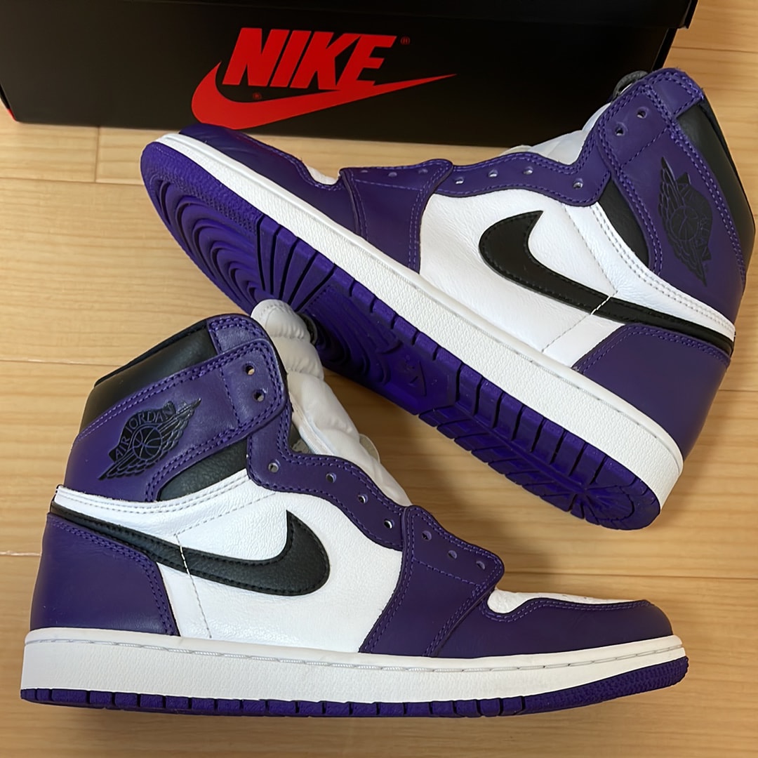 Nike Air Jordan 1 Retro High OG "Court Purple White/Black" (2020)   