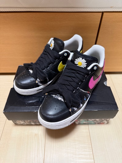 PEACEMINUSONE × Nike Air Force 1 Low '07 Para-Noise 3.0 "Black and Multi-Color" / G-DRAGON