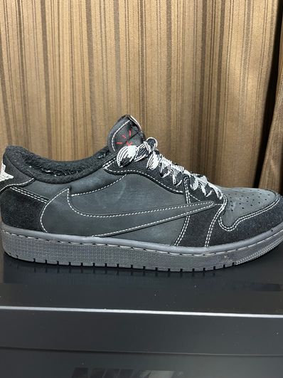 Travis Scott × Nike Air Jordan 1 Low OG SP "Black Phantom"