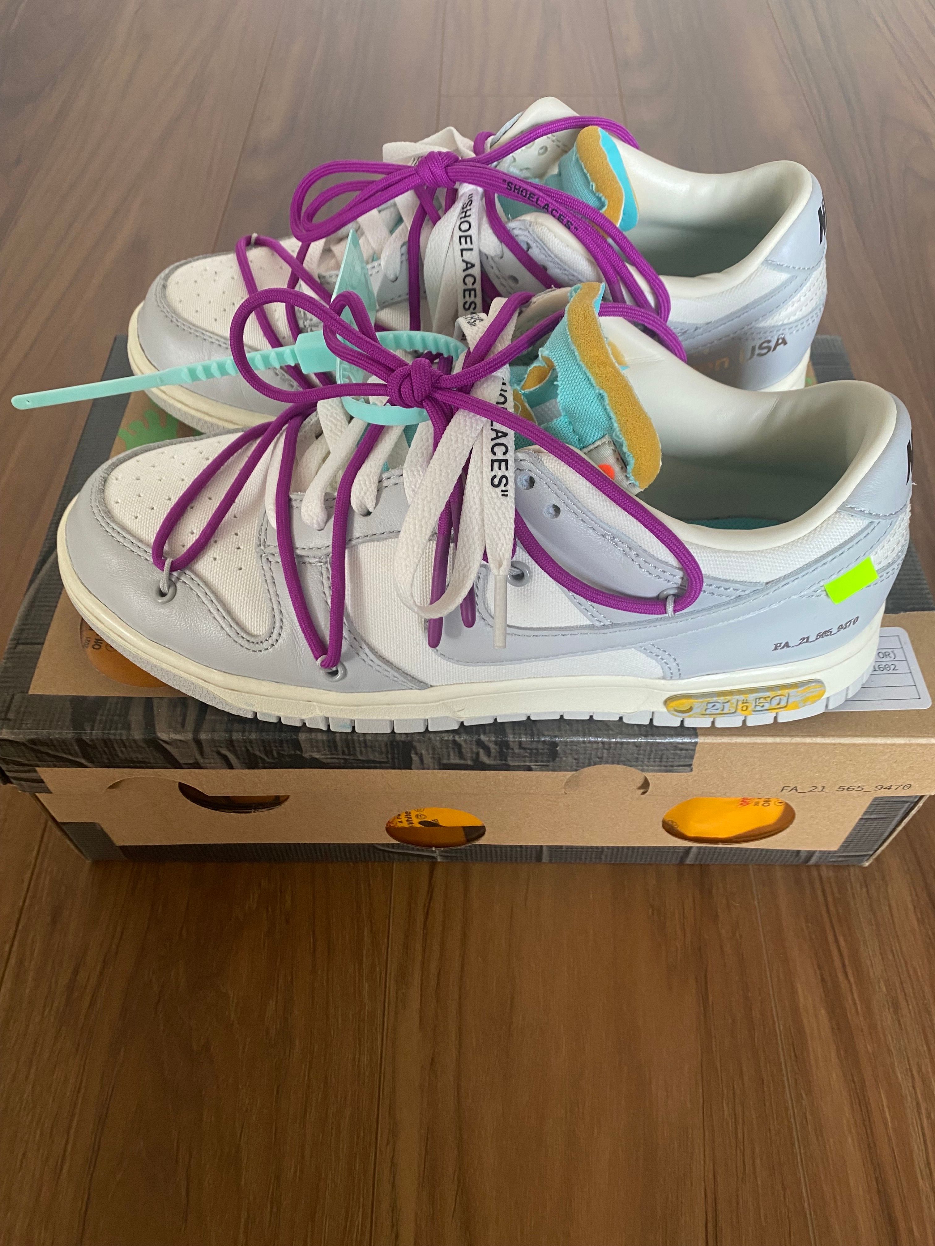 Off-White × Nike Dunk Low 1 of 50 "Lot.21"