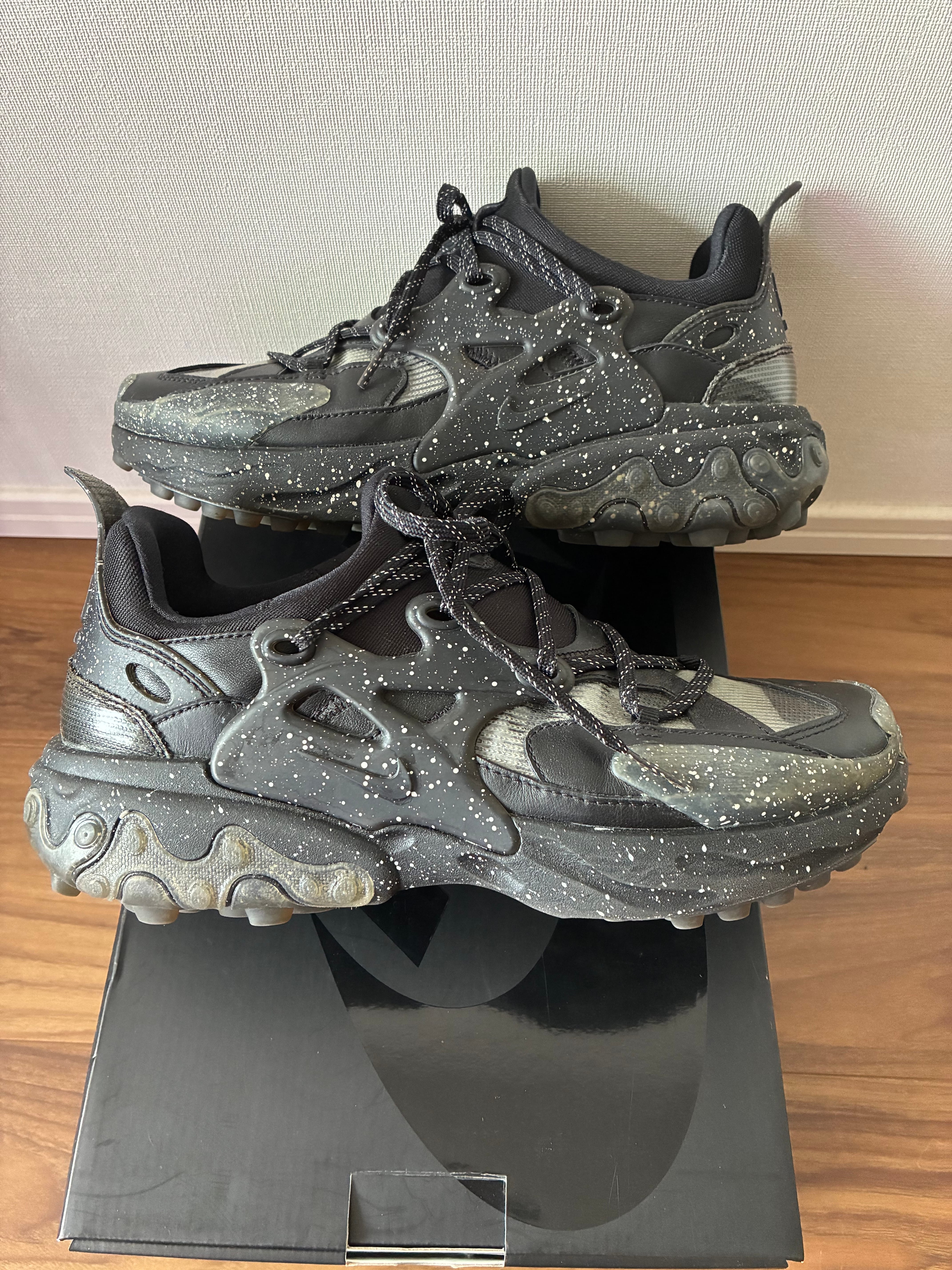 UNDERCOVER × NIKE REACT PREST "BLACK/WHITE-BLACK