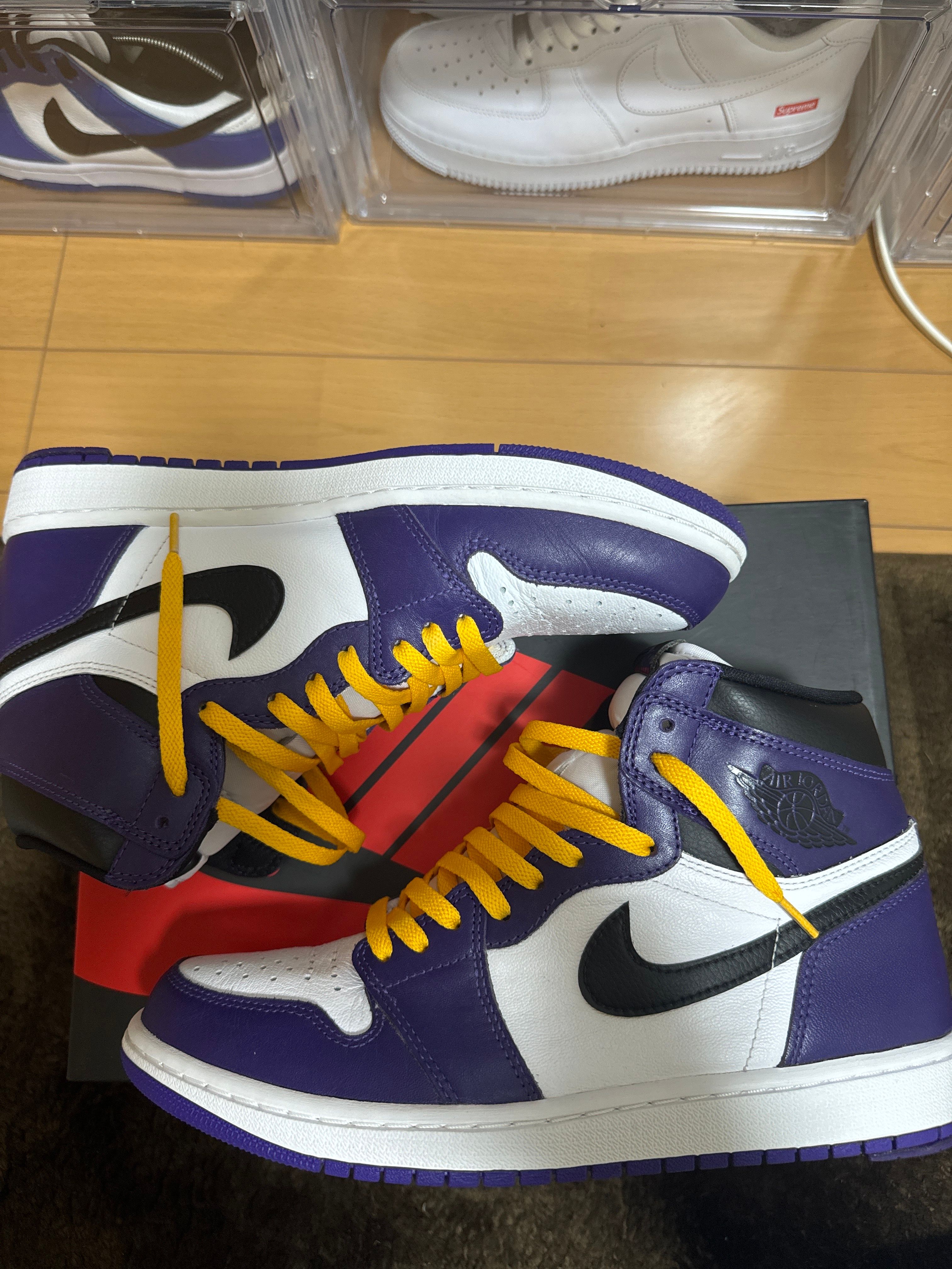 Nike Air Jordan 1 Retro High OG "Court Purple White/Black" (2020)