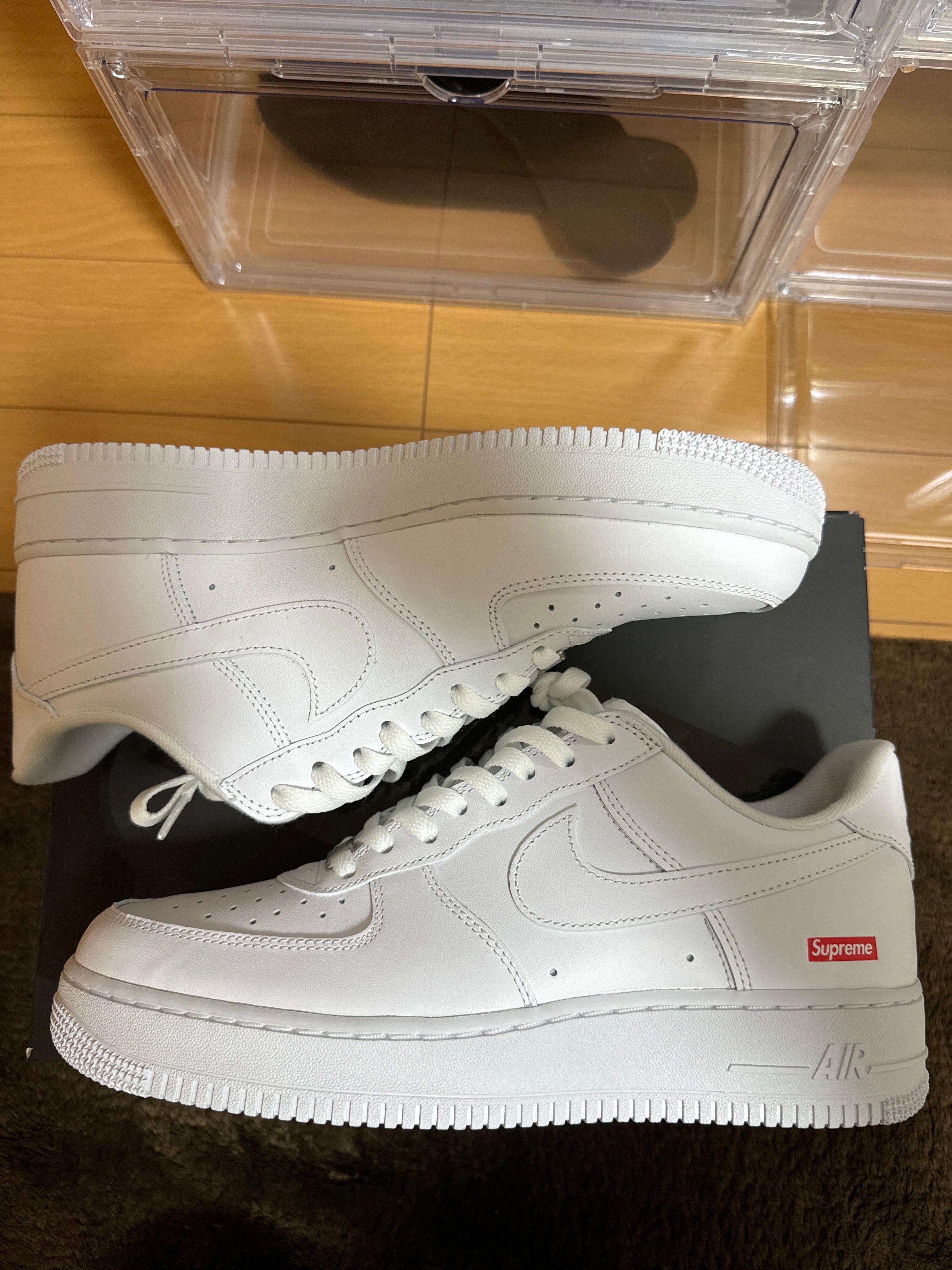 Supreme × Nike Air Force 1 Low "White"