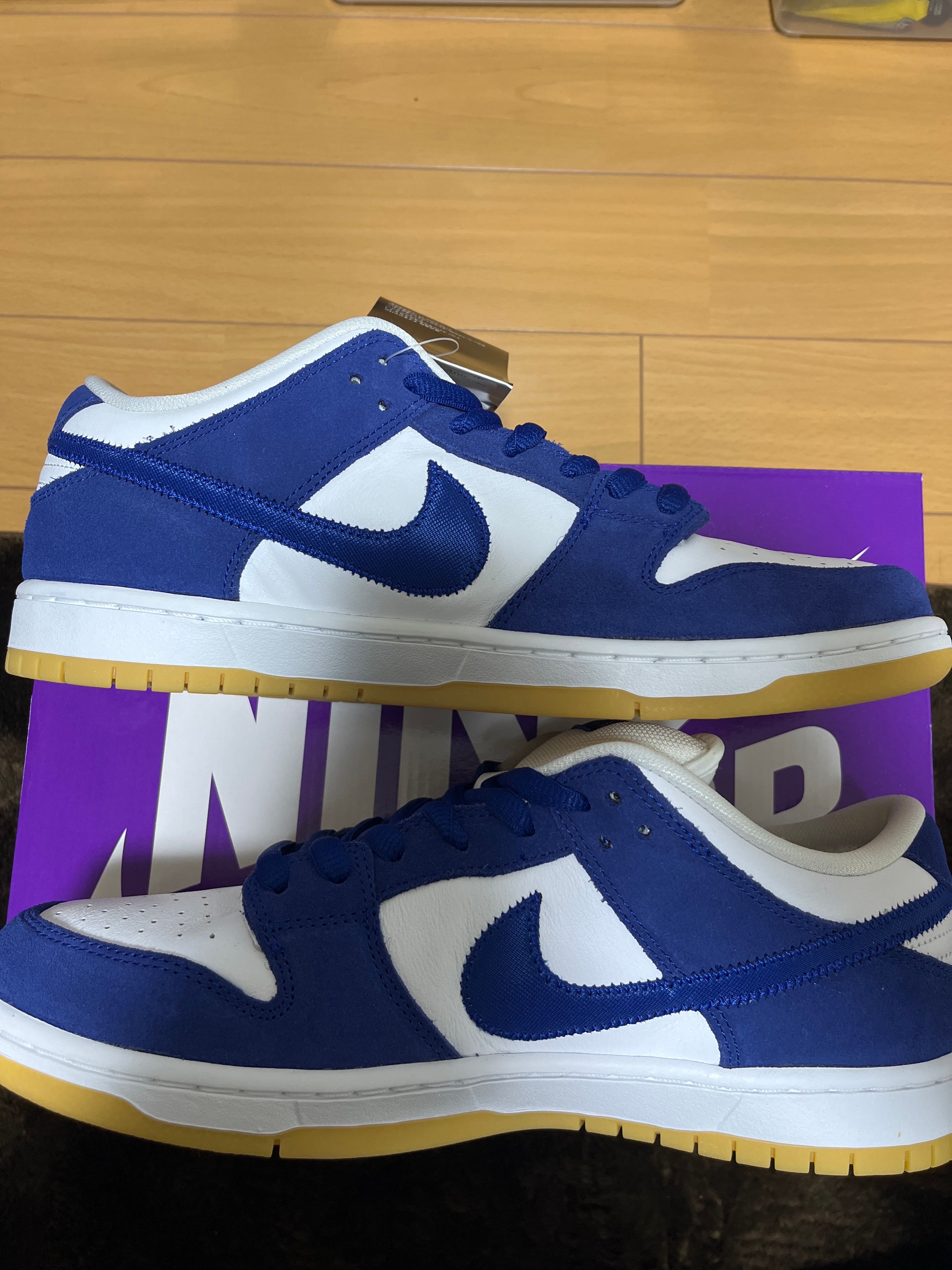 Nike SB Dunk Low "Los Angeles Dodgers/Deep Royal Blue"