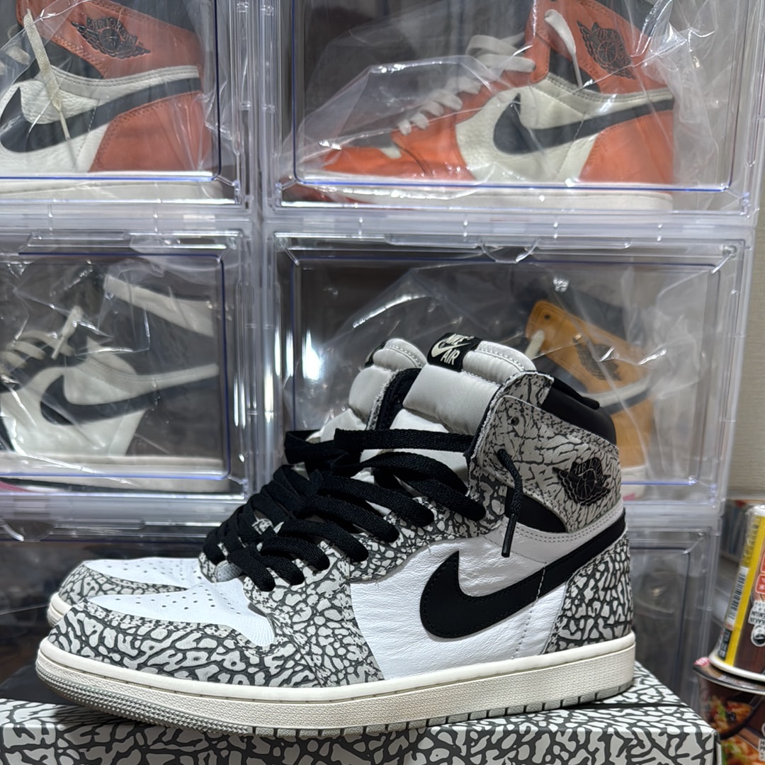 Nike Air Jordan 1 High OG "White Cement/Safari"