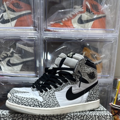 Nike Air Jordan 1 High OG "White Cement/Safari"