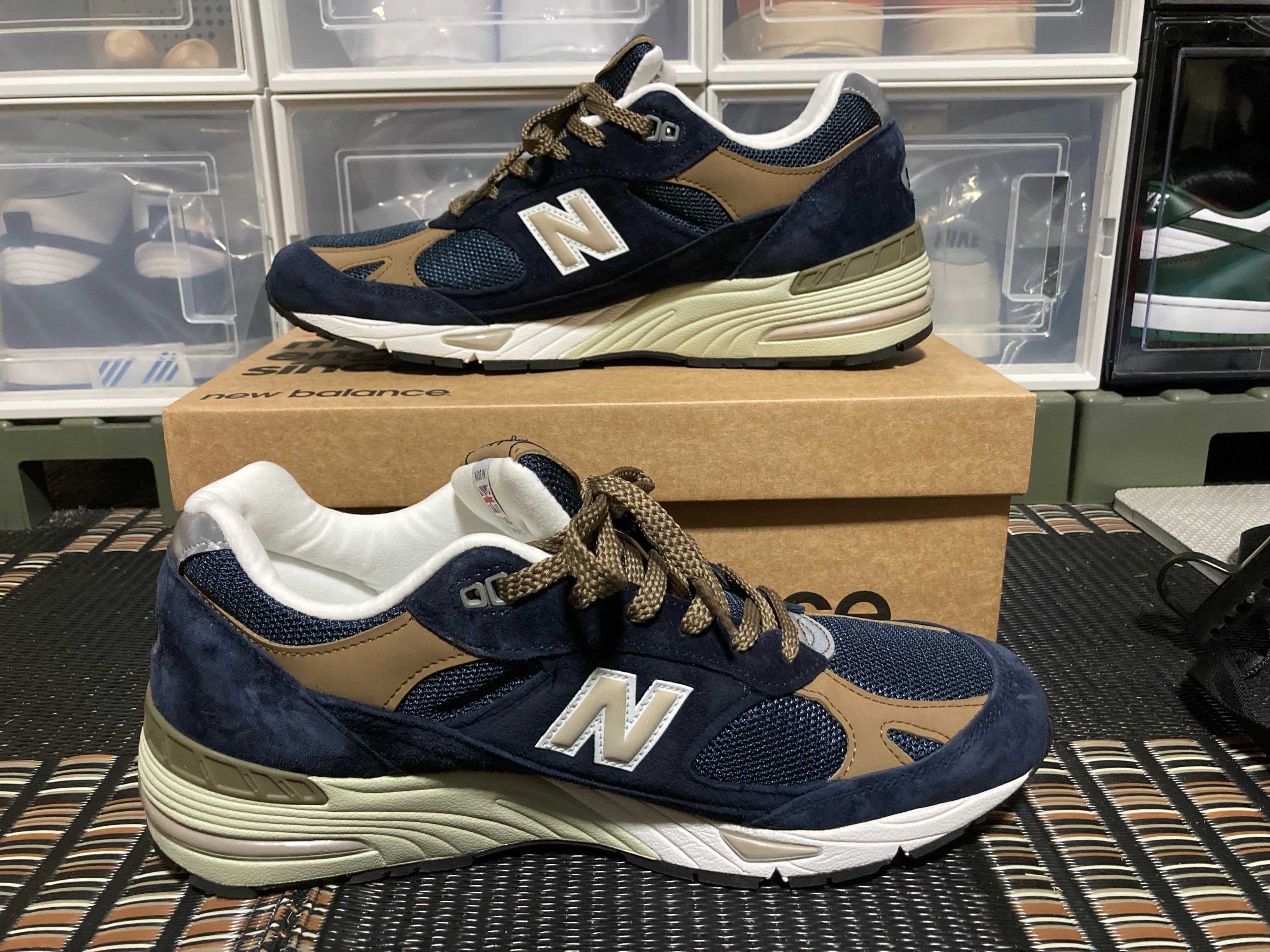 New Balance 991 "Navy/Beige"