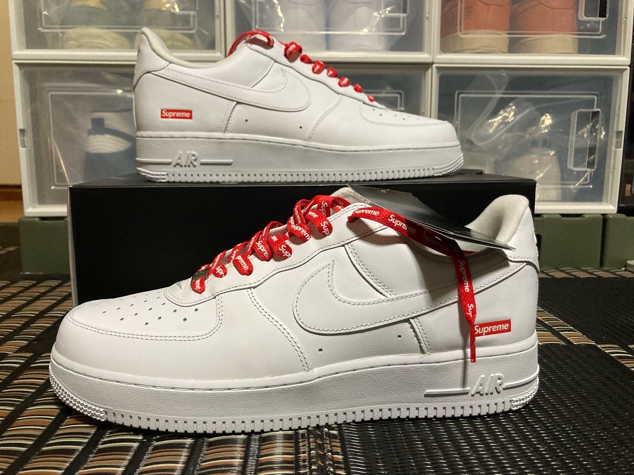 Supreme × Nike Air Force 1 Low "White"