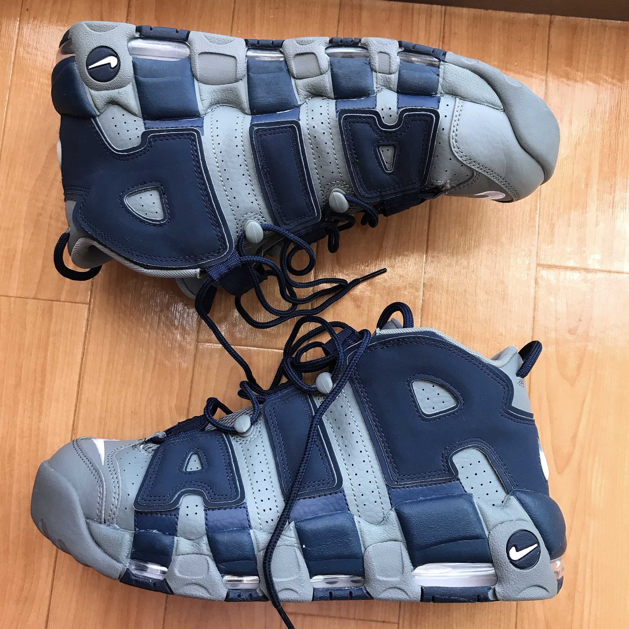 Nike Air More Uptempo '96 "Cool Grey/White/Midnight Navy"