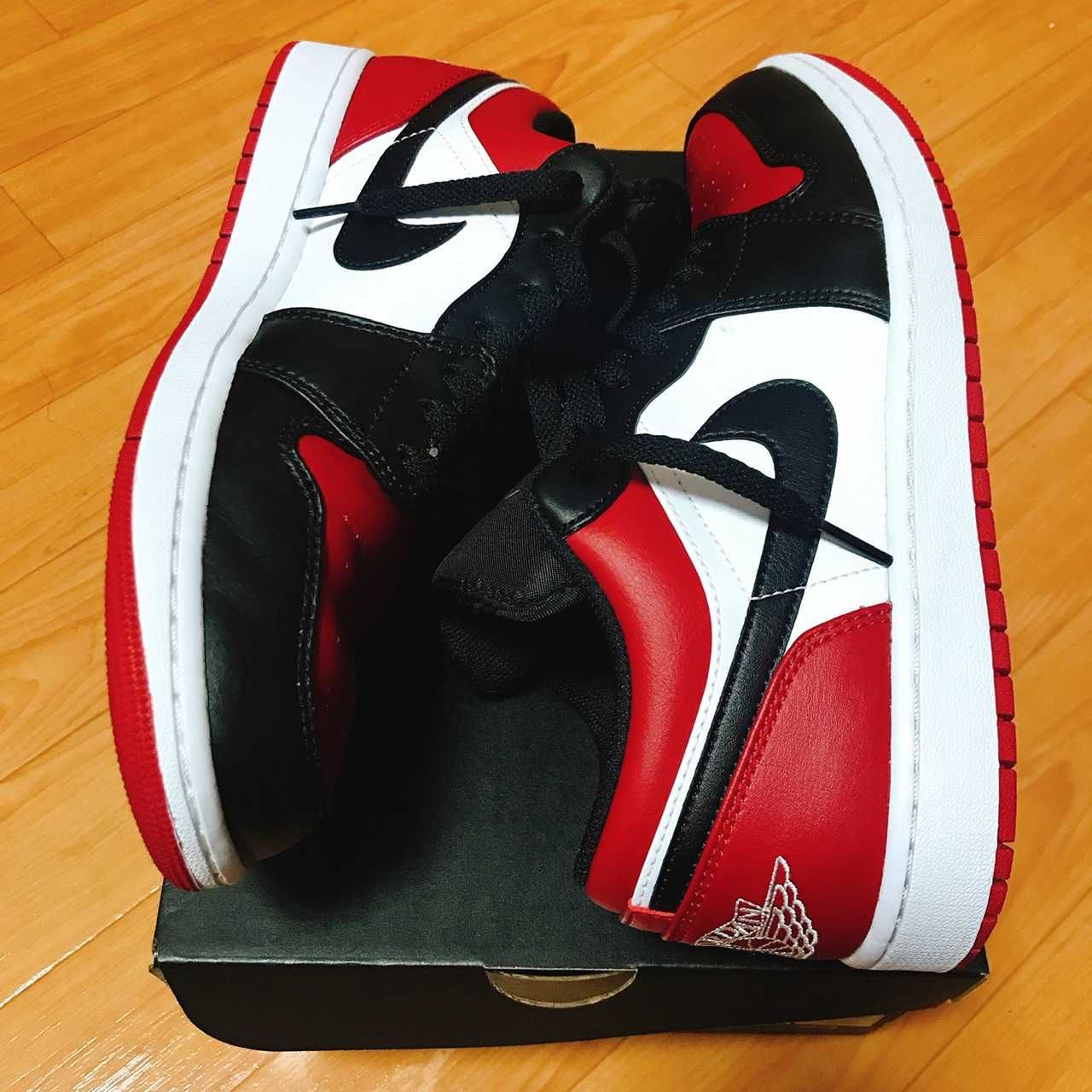 Nike Air Jordan 1 Low "Bred Toe"