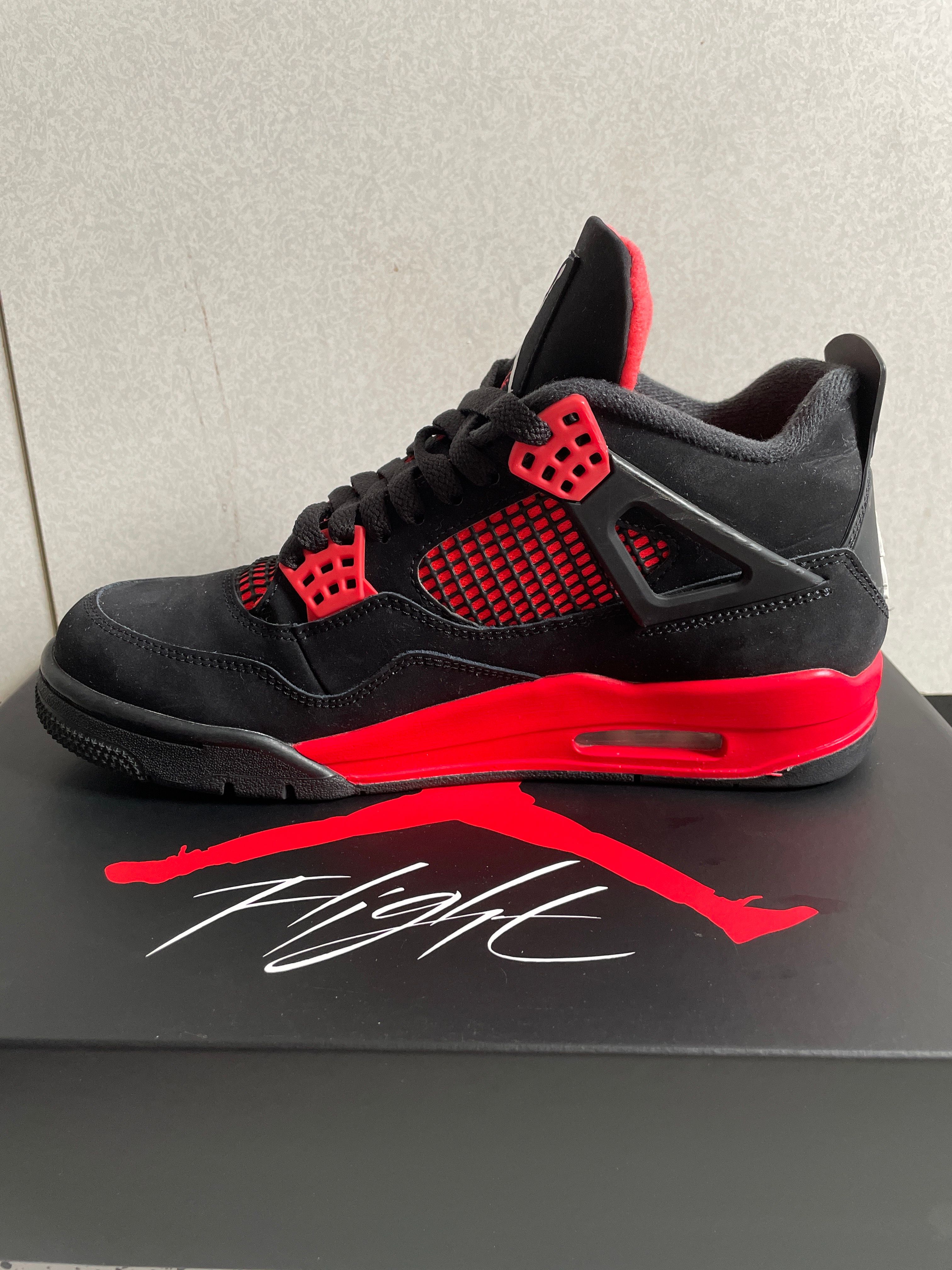 Nike Air Jordan 4 "Red Thunder/Crimson"