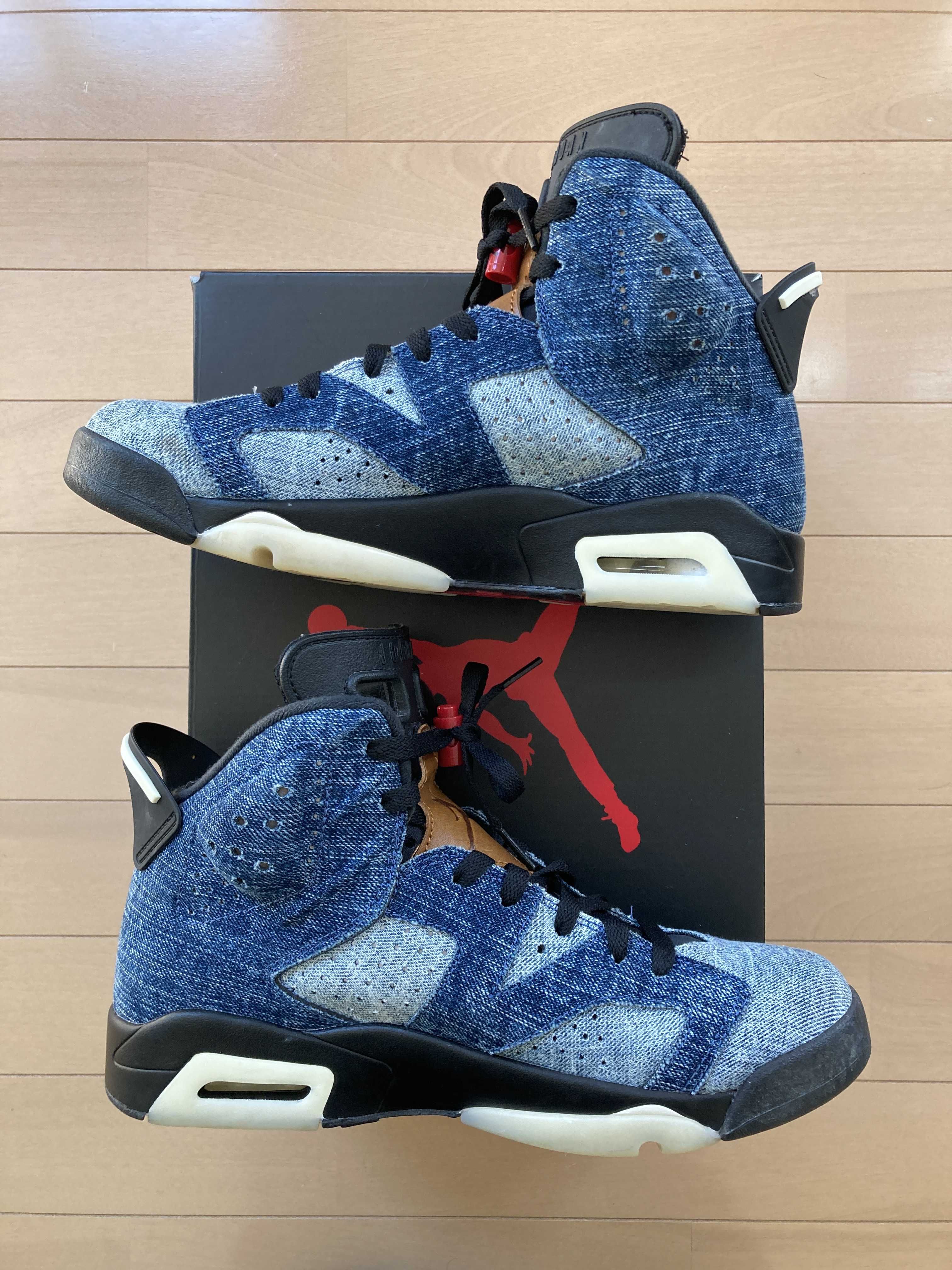 NIKE AIR JORDAN 6 "WASHED DENIM"