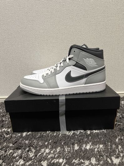 Nike Air Jordan 1 Mid "Grey White/Anthracite"