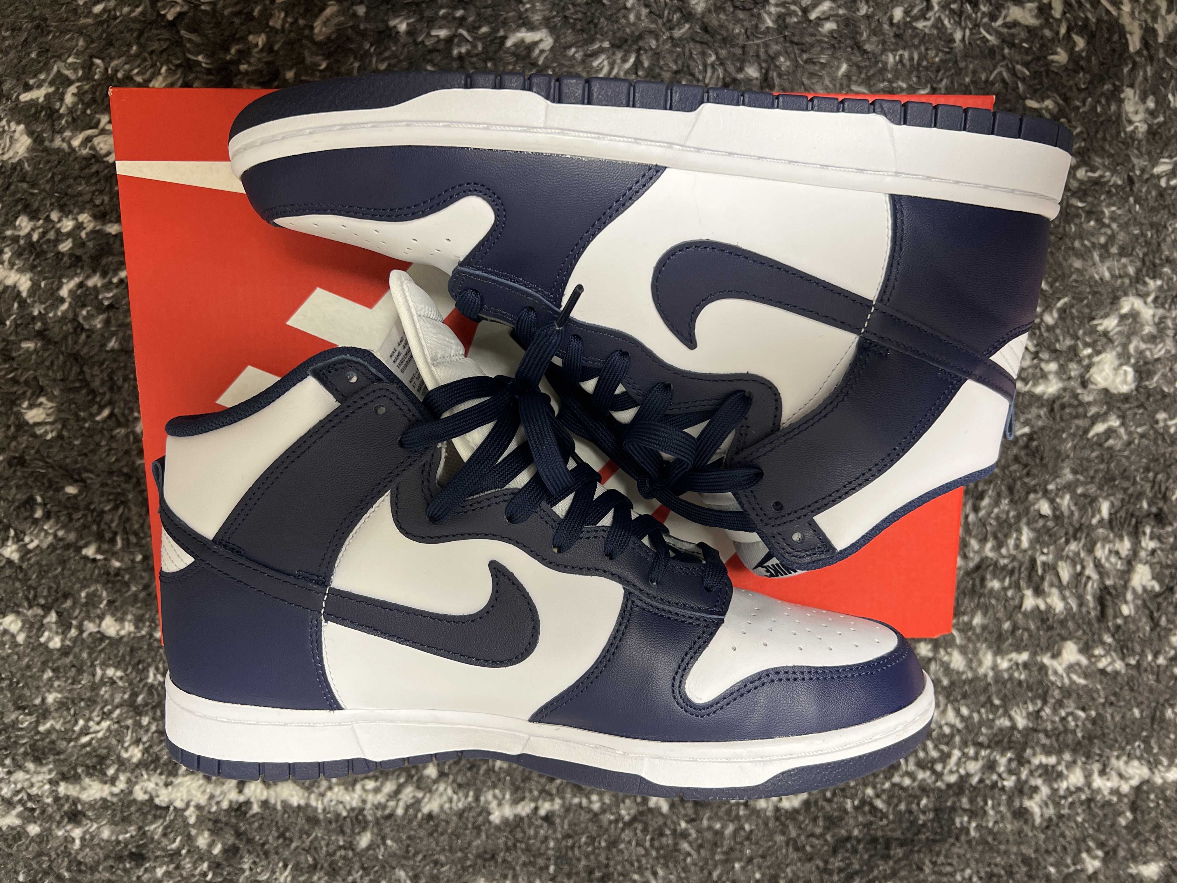 Nike Dunk High "Championship Navy"