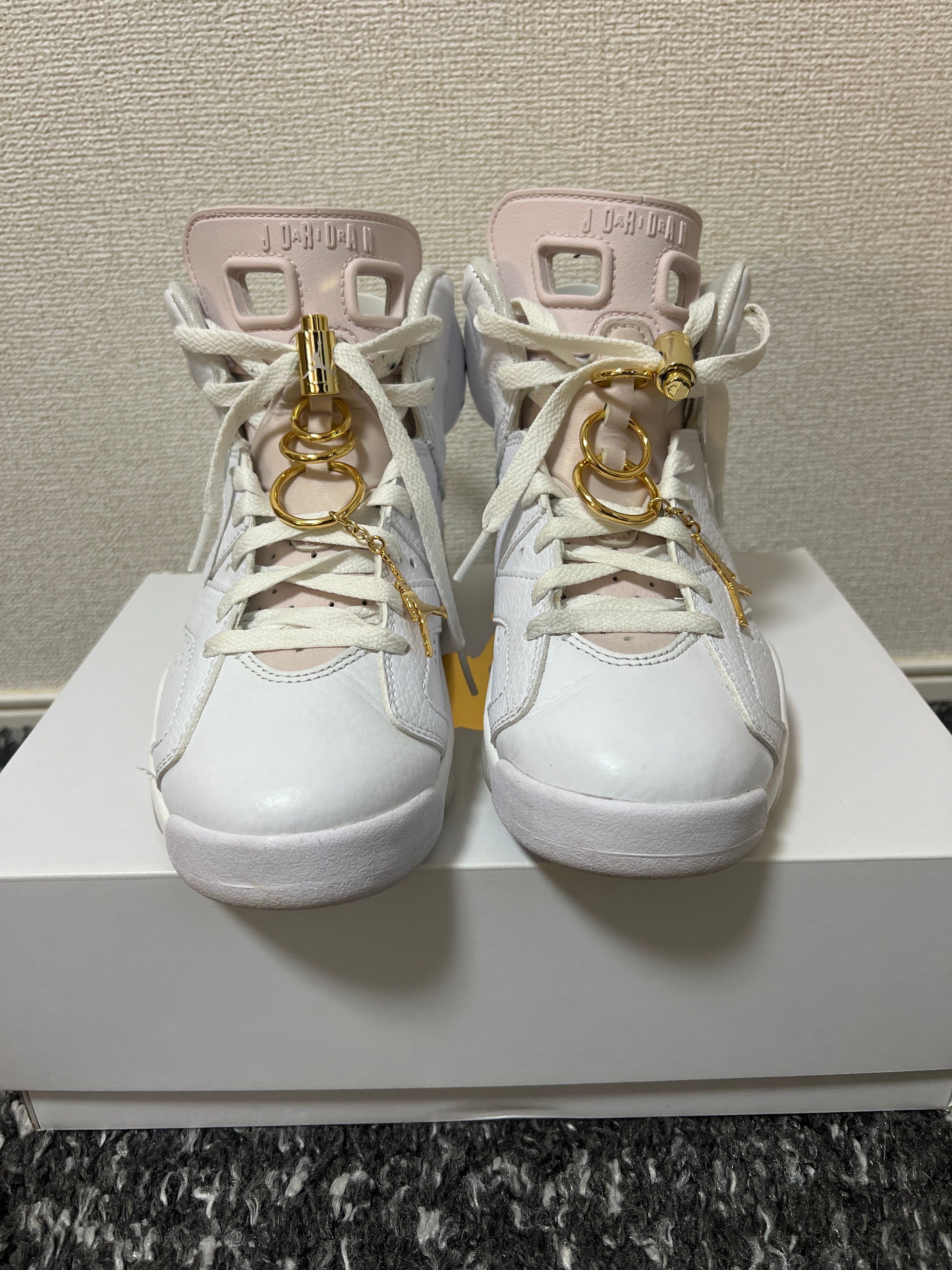 Nike Women's Air Jordan 6 "Gold Hoops"