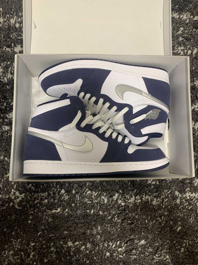 Nike Air Jordan 1 High OG CO.JP "White/Midnight Navy" (2020)(ブリーフケースなし)