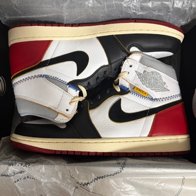 UNION × Nike Air Jordan 1 Retro High OG NRG "Varsity Red/Wolf Grey"
