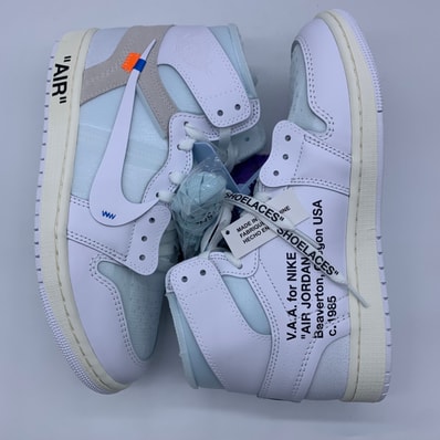Virgil Abloh Archive (V.A.A.) × Nike Air Jordan 1 Retro High OG "Alaska"