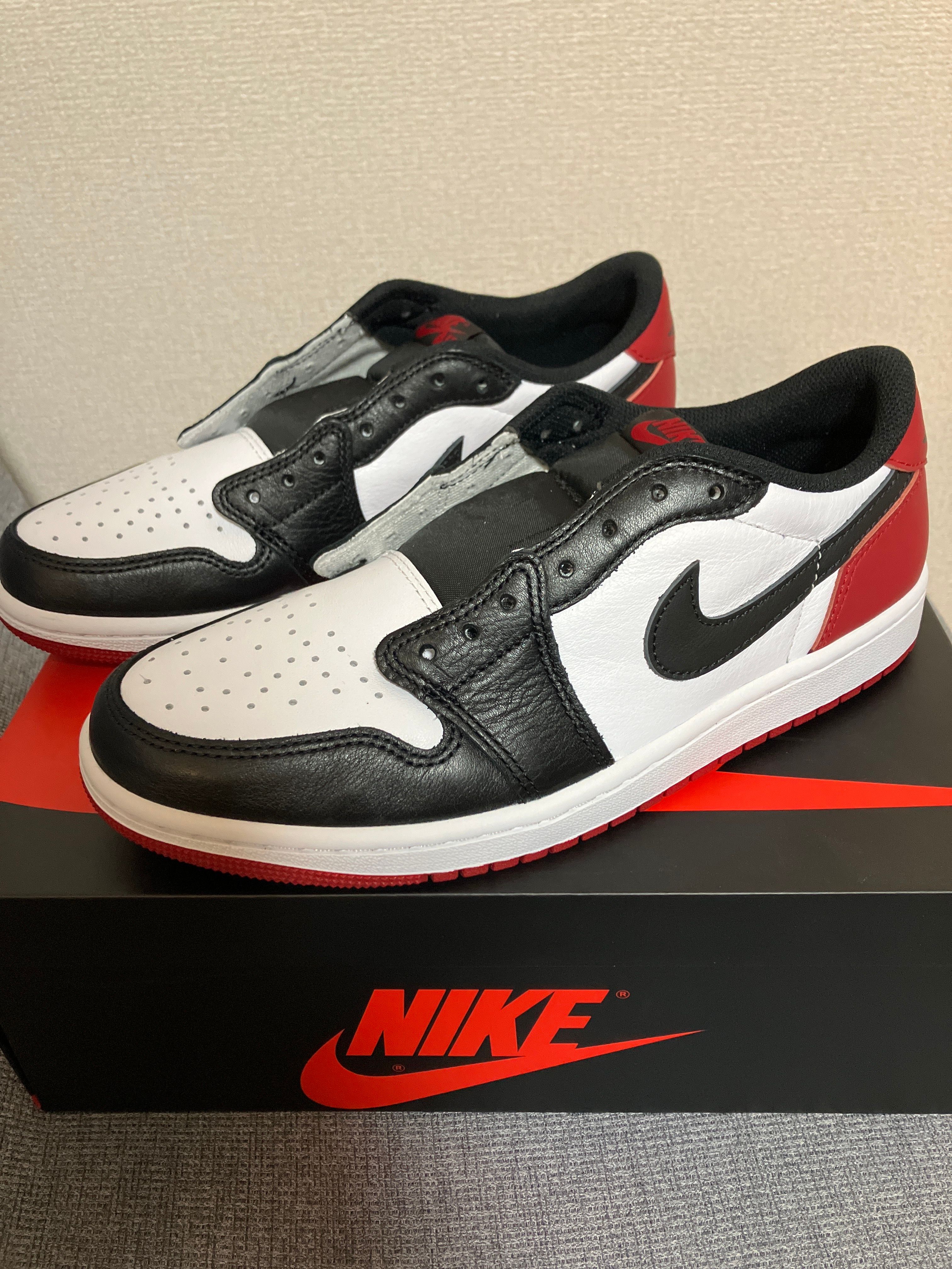 Nike Air Jordan 1 Retro Low OG "Black Toe"