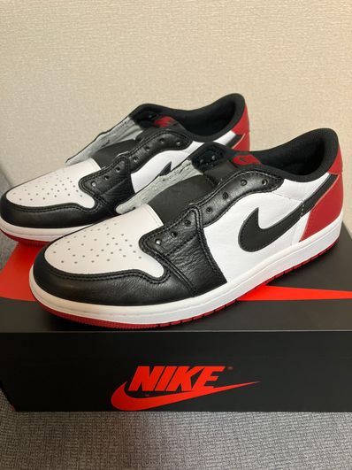 Nike Air Jordan 1 Retro Low OG "Black Toe"