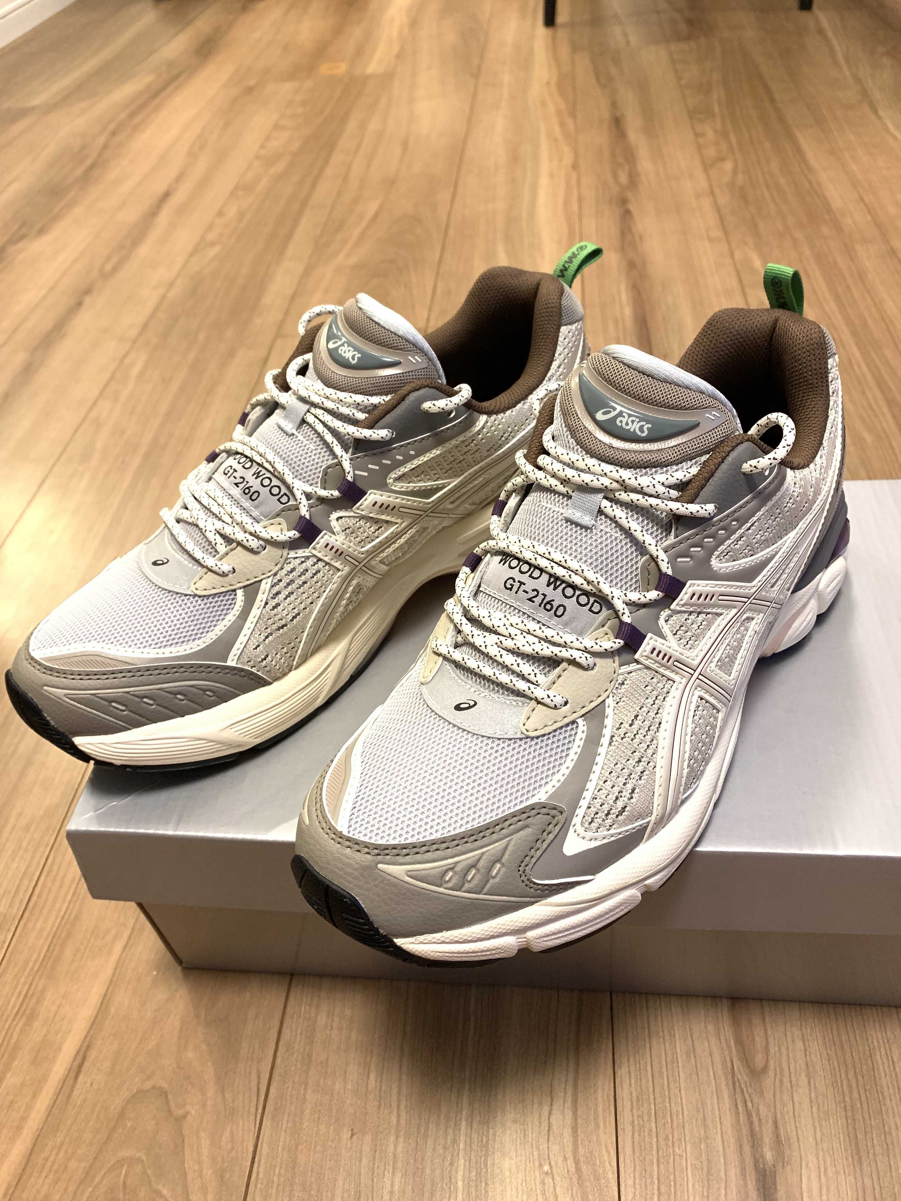 WOOD WOOD × Asics GT-2160 "Cream/Oatmeal"