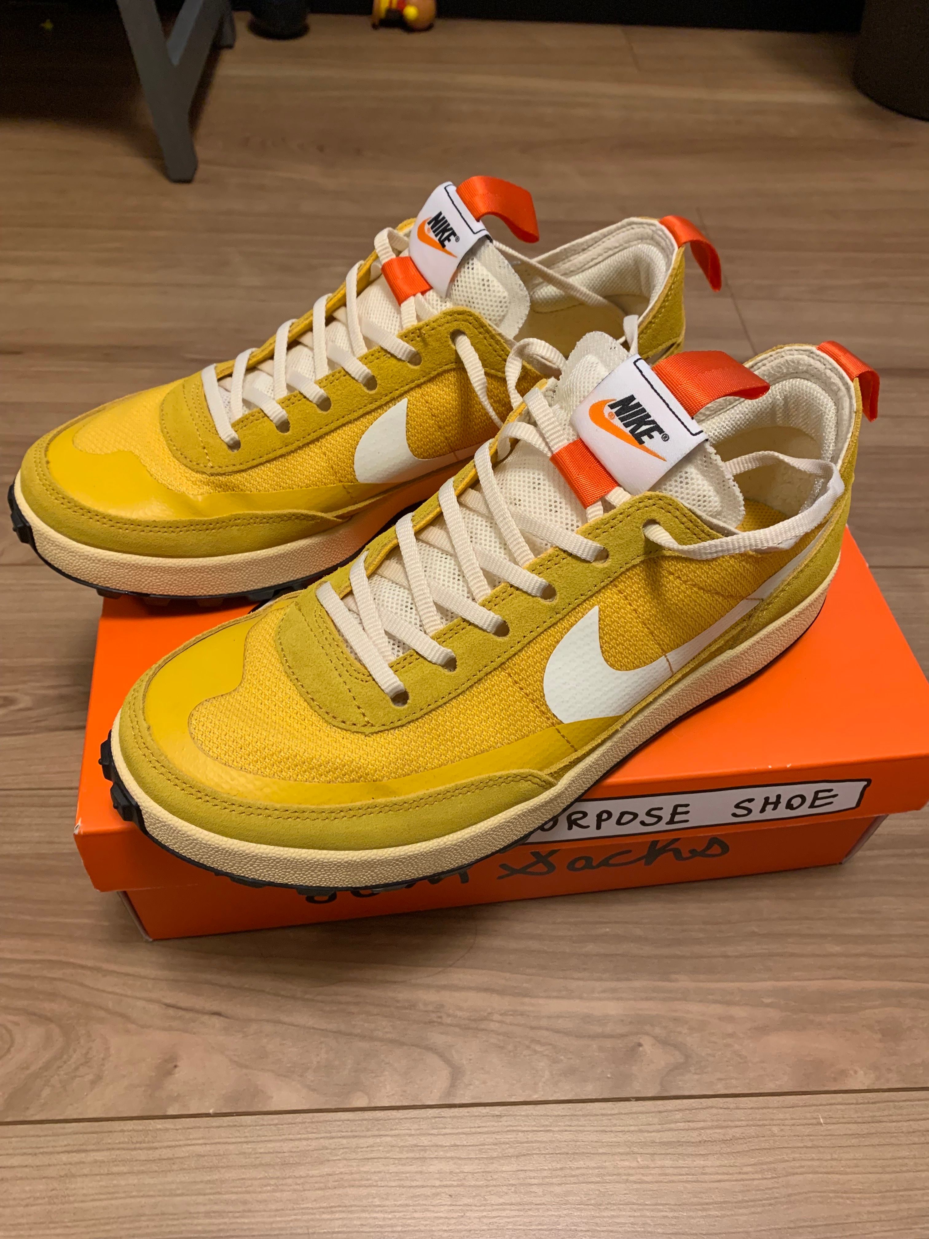 Tom Sachs × NikeCraft Women's General Purpose Shoe "Yellow / Archive"