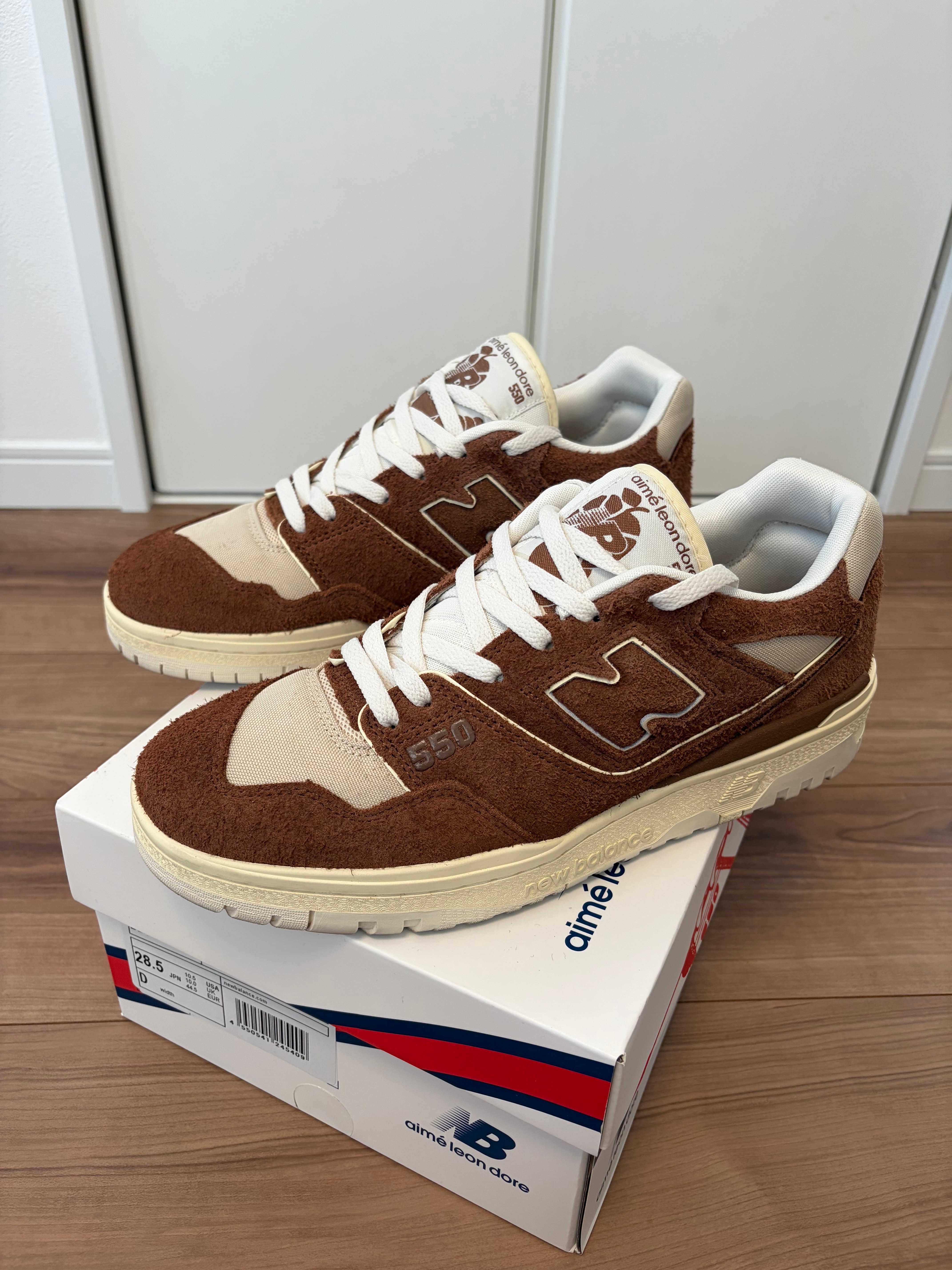 Aime Leon Dore × New Balance 550 "Brown" BB550DB1