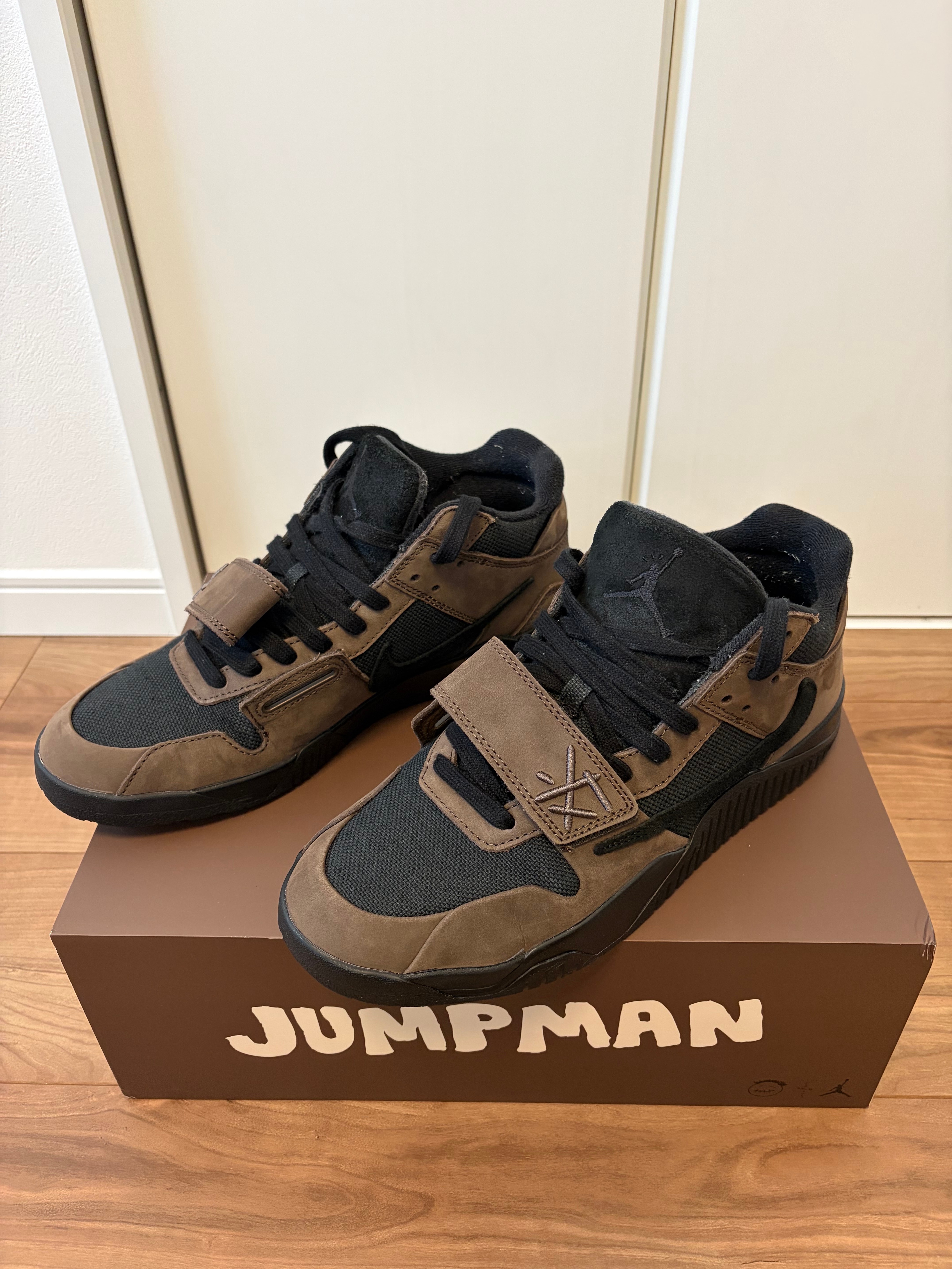 Travis Scott × Nike Jordan Jumpman Jack TR CJ1 T-Rexx "Black and Dark Mocha"