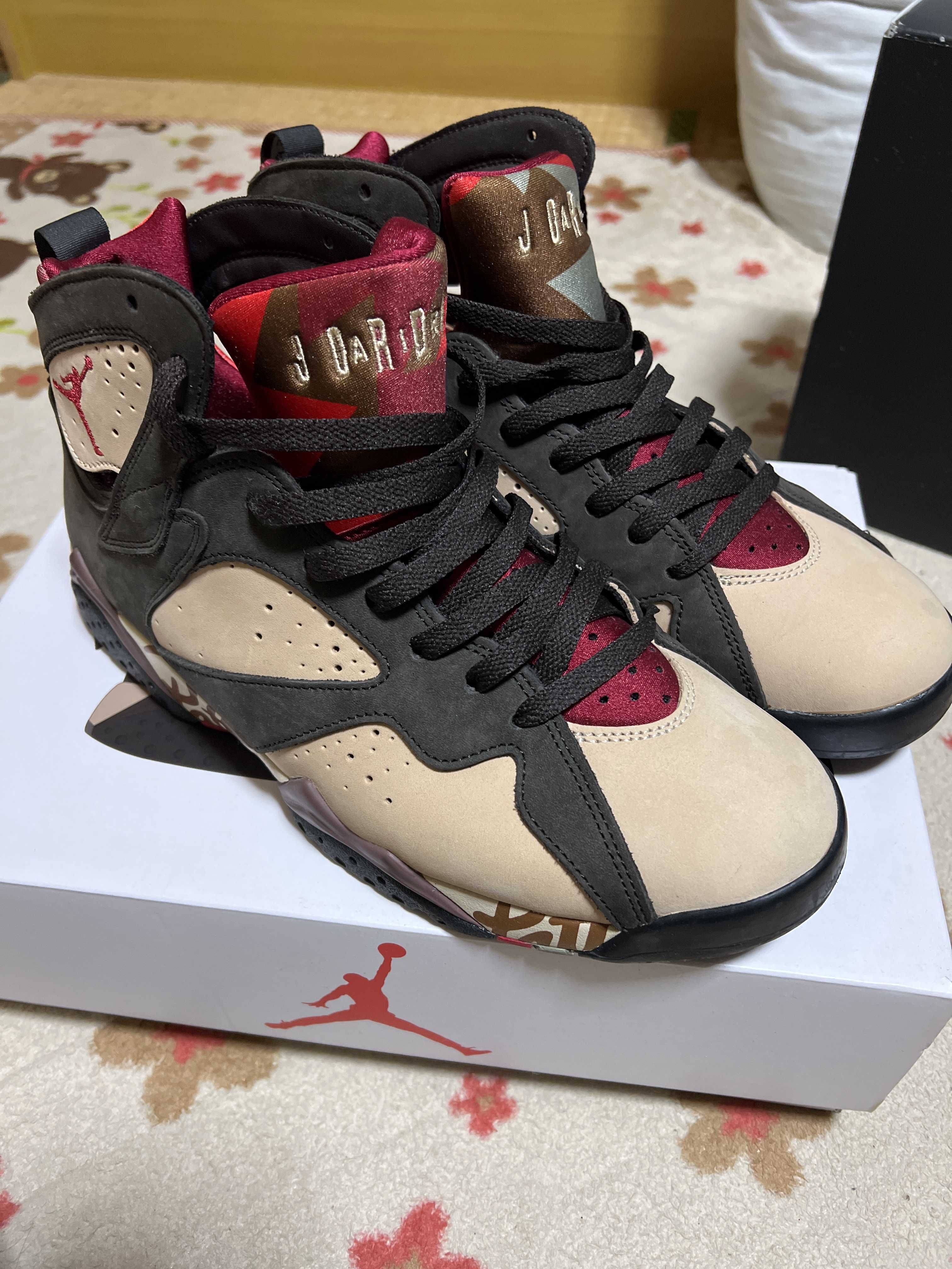 Patta × Nike Air Jordan 7 OG "Brown"