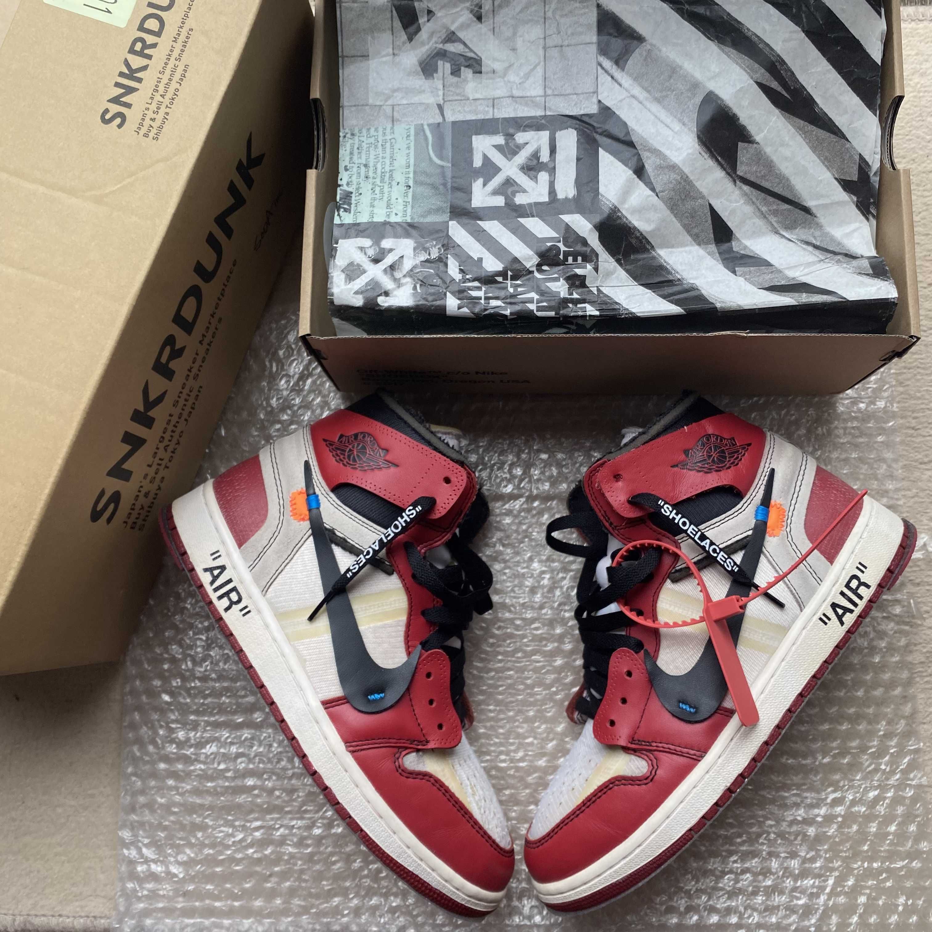 Off-White × Nike Air Jordan 1 Retro High The Ten "Chicago"