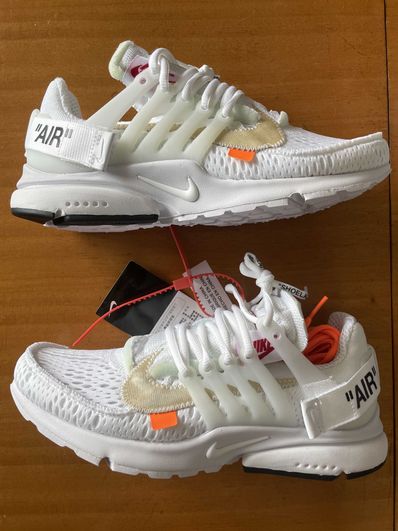 Off-White × Nike Air Presto "White/Black/Cone"