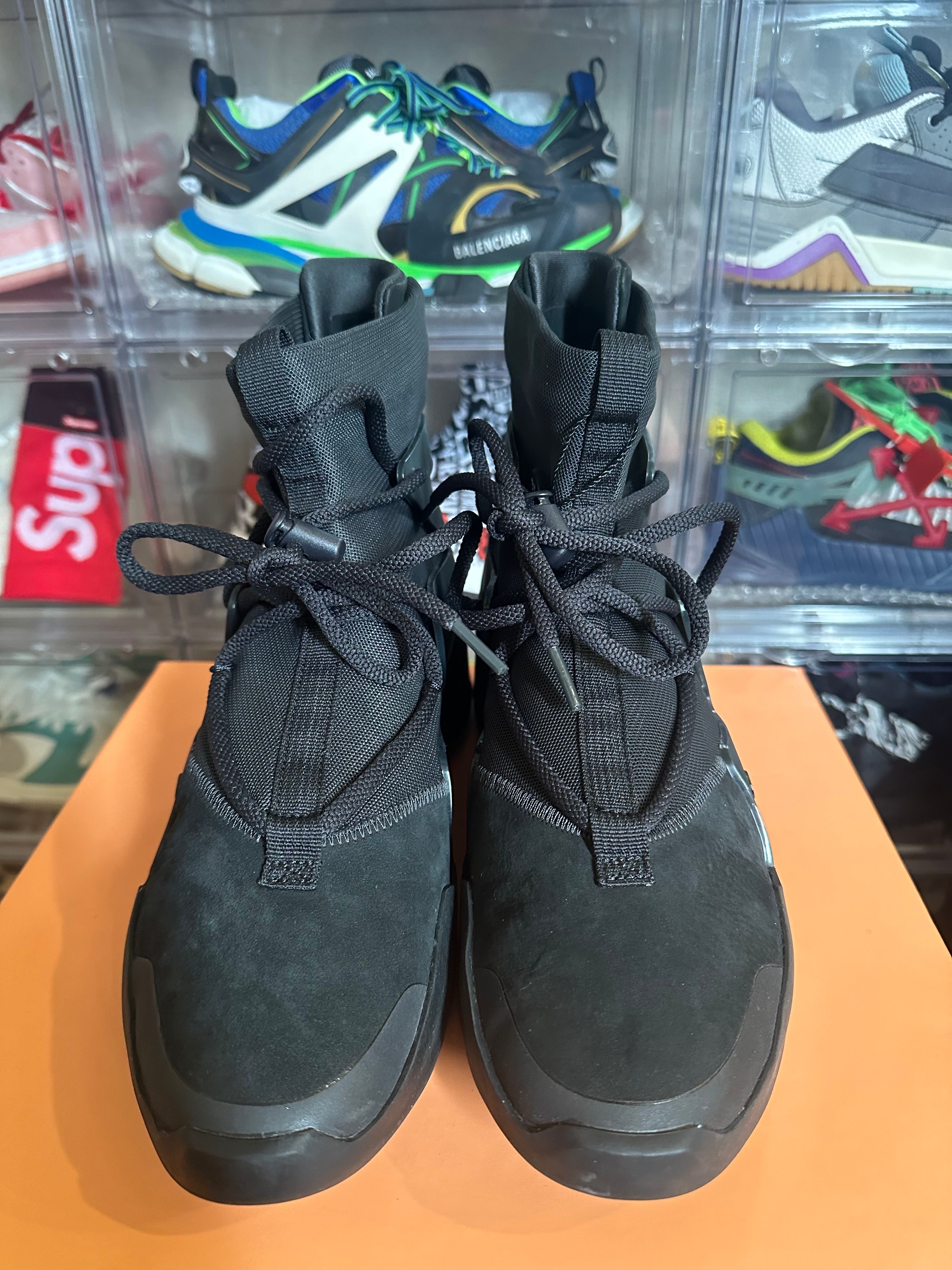 Fear Of God × Nike Air 1 "Triple Black"