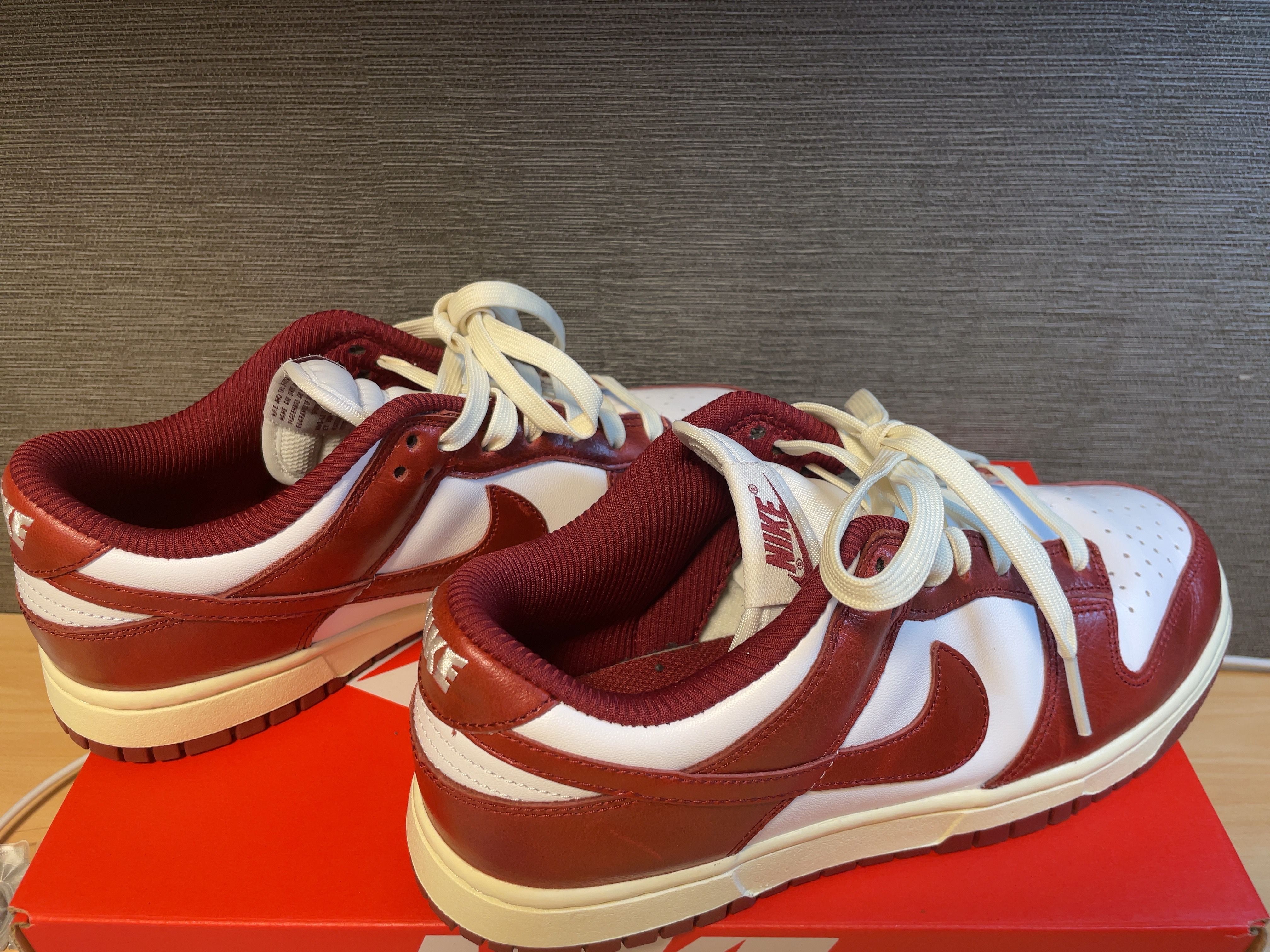 Nike Women's Dunk Low PRM "Team Red and White"