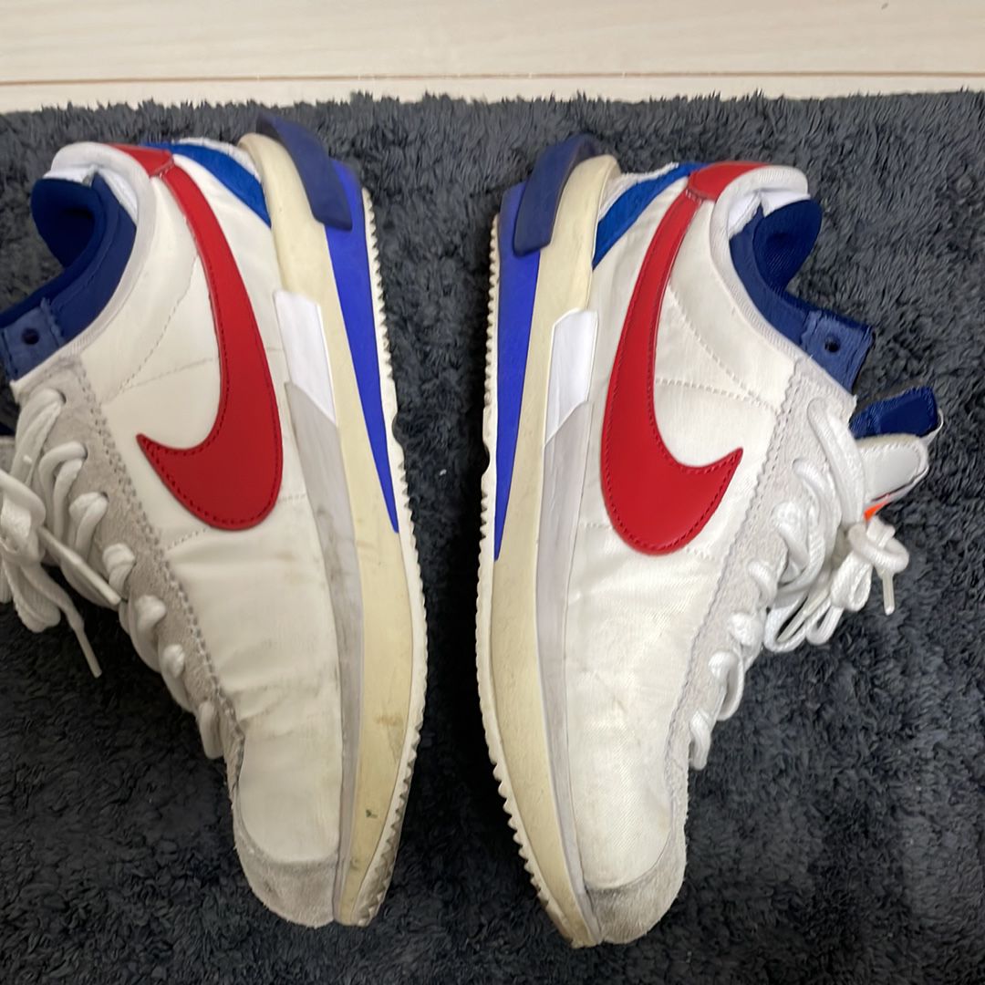 sacai × Nike Zoom Cortez "White and University Red"
