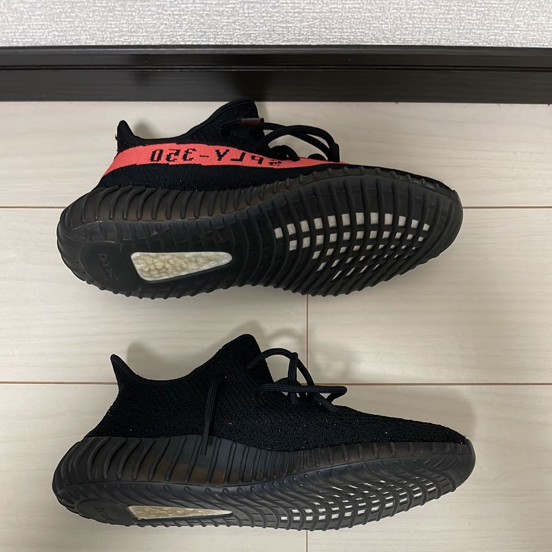 adidas YEEZY Boost 350 V2 "Core Black/Red"