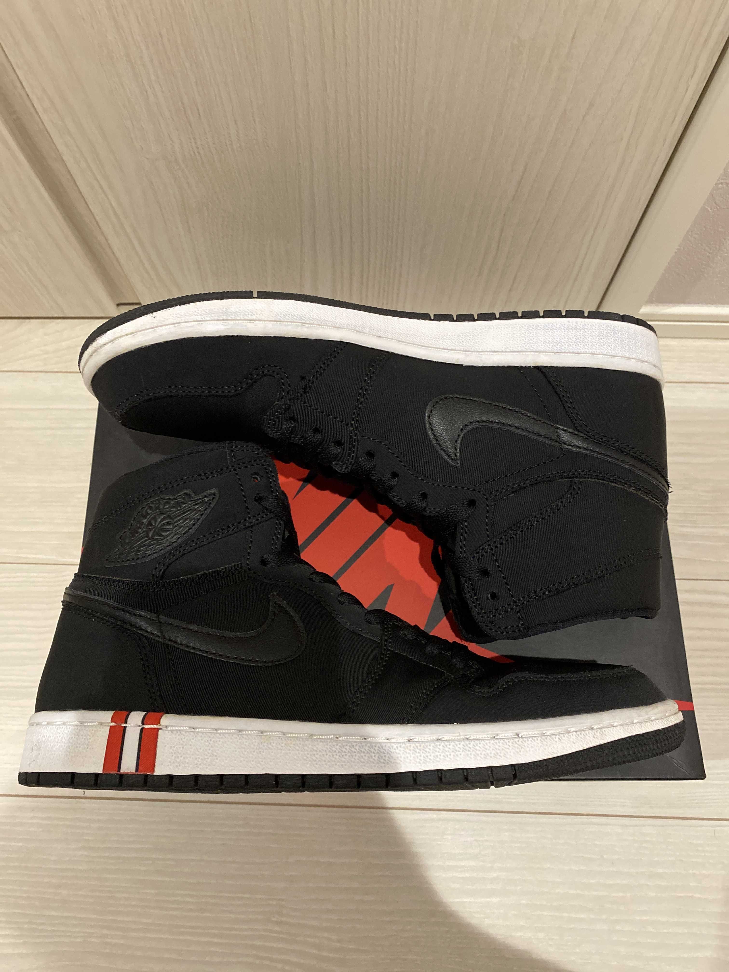 Nike Air Jordan 1  High PSG "Black"