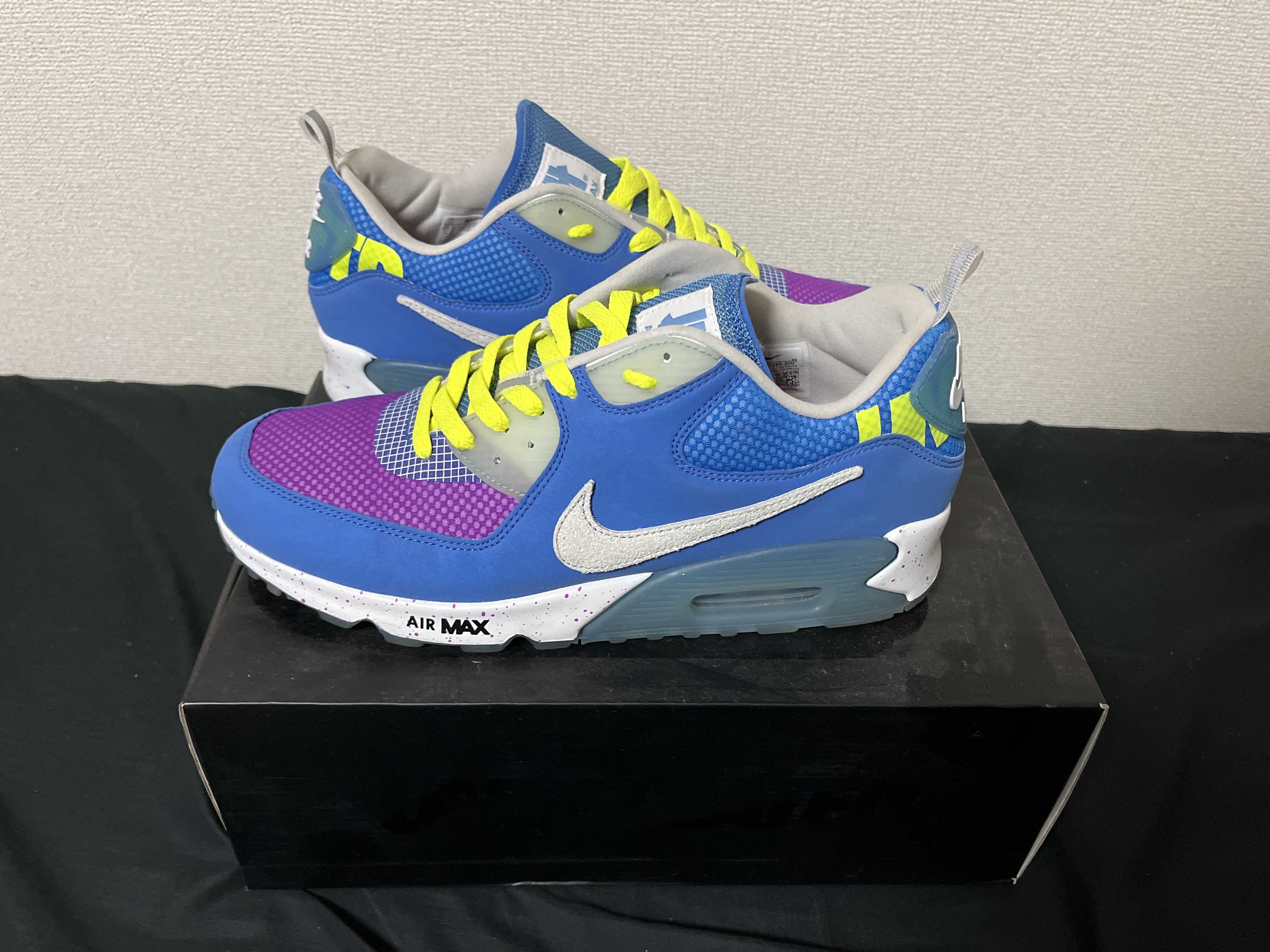 UNDEFEATED × Nike Air Max 90 "Blue/Purple"