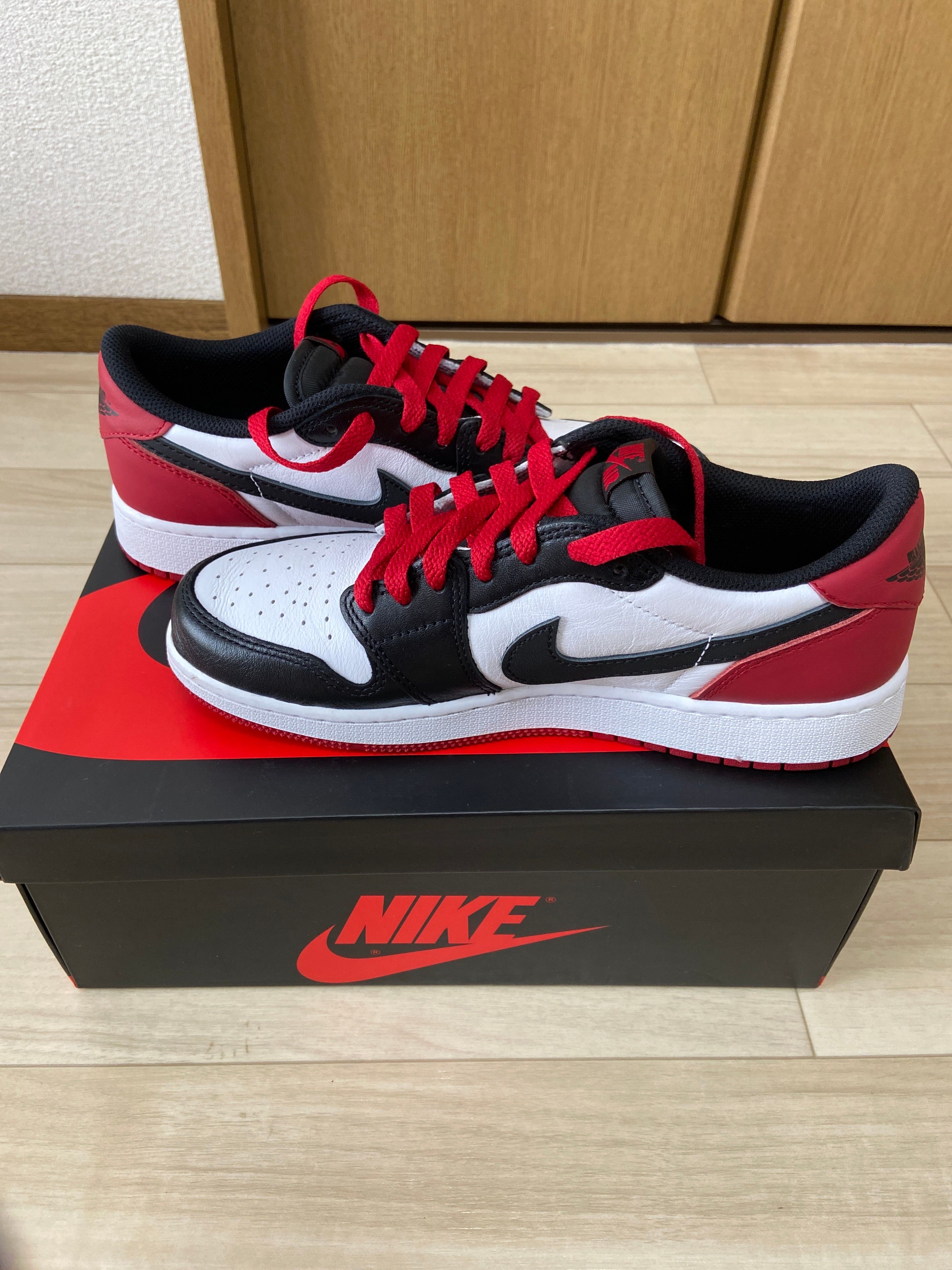 Nike Air Jordan 1 Retro Low OG "Black Toe"