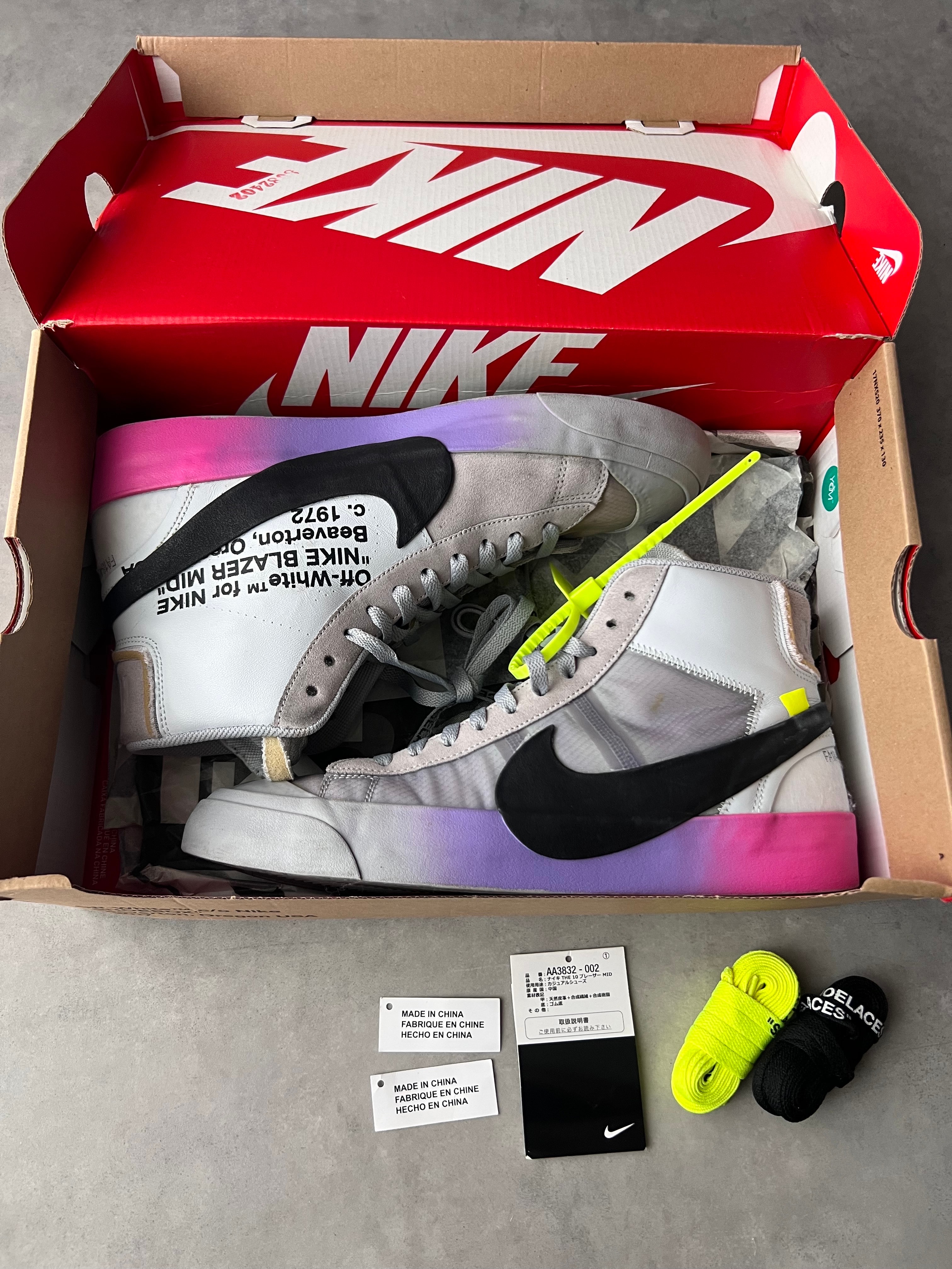 Serena Williams × Off-White ×Nike Blazer Mid "Queen"