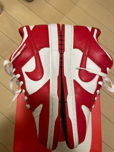 Nike Dunk Low SP "White and University Red"